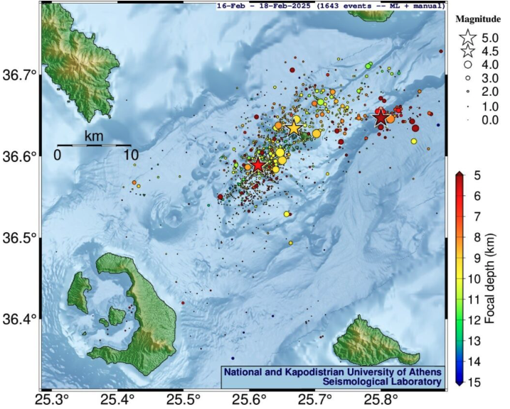 Λέκκας για Σαντορίνη: Σταδιακή αποκλιμάκωση ή σεισμός 6 Ρίχτερ-1