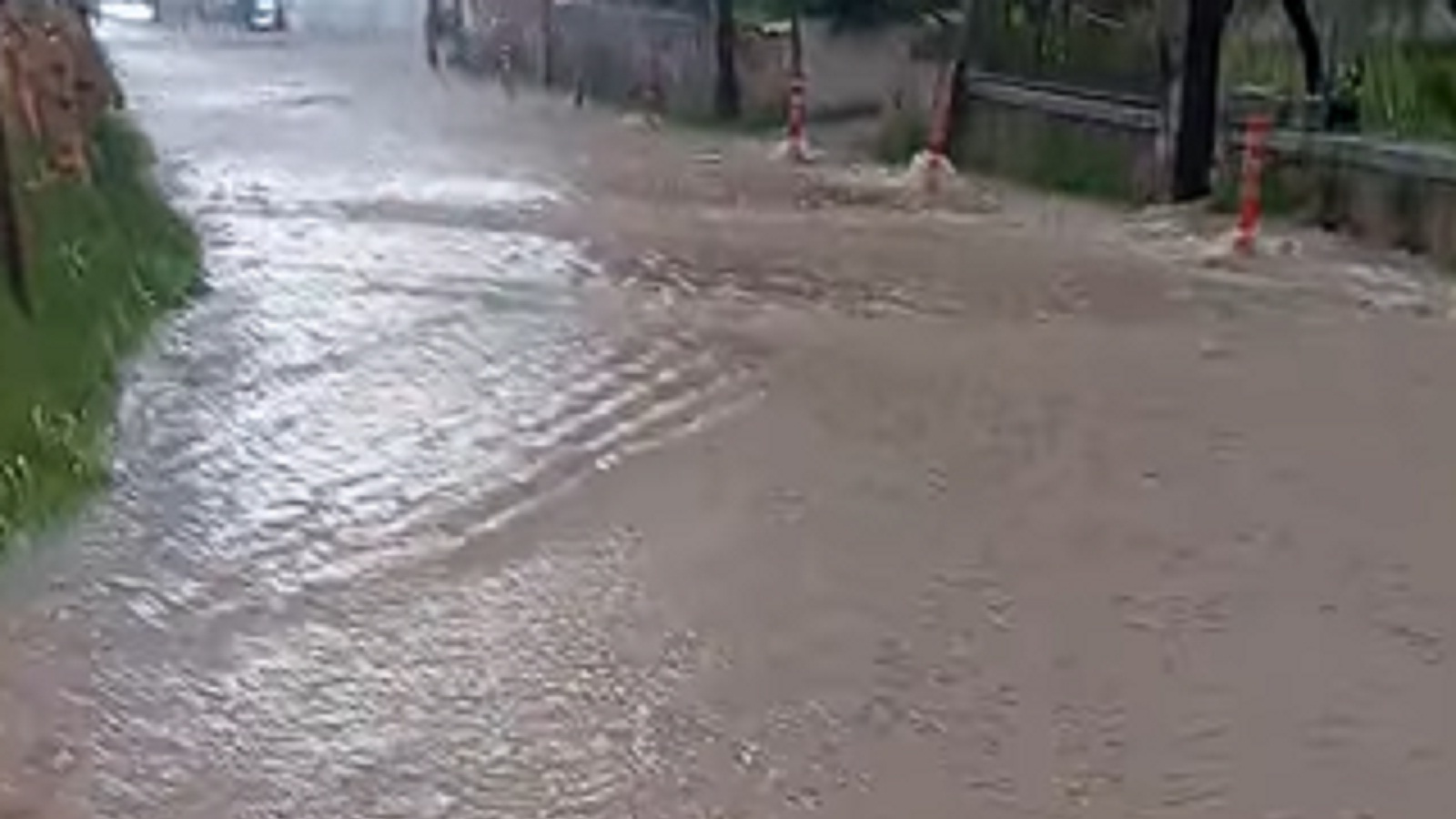 Χίος: Προβλήματα στο κεντρικό κομμάτι του νησιού από τη νεροποντή-1