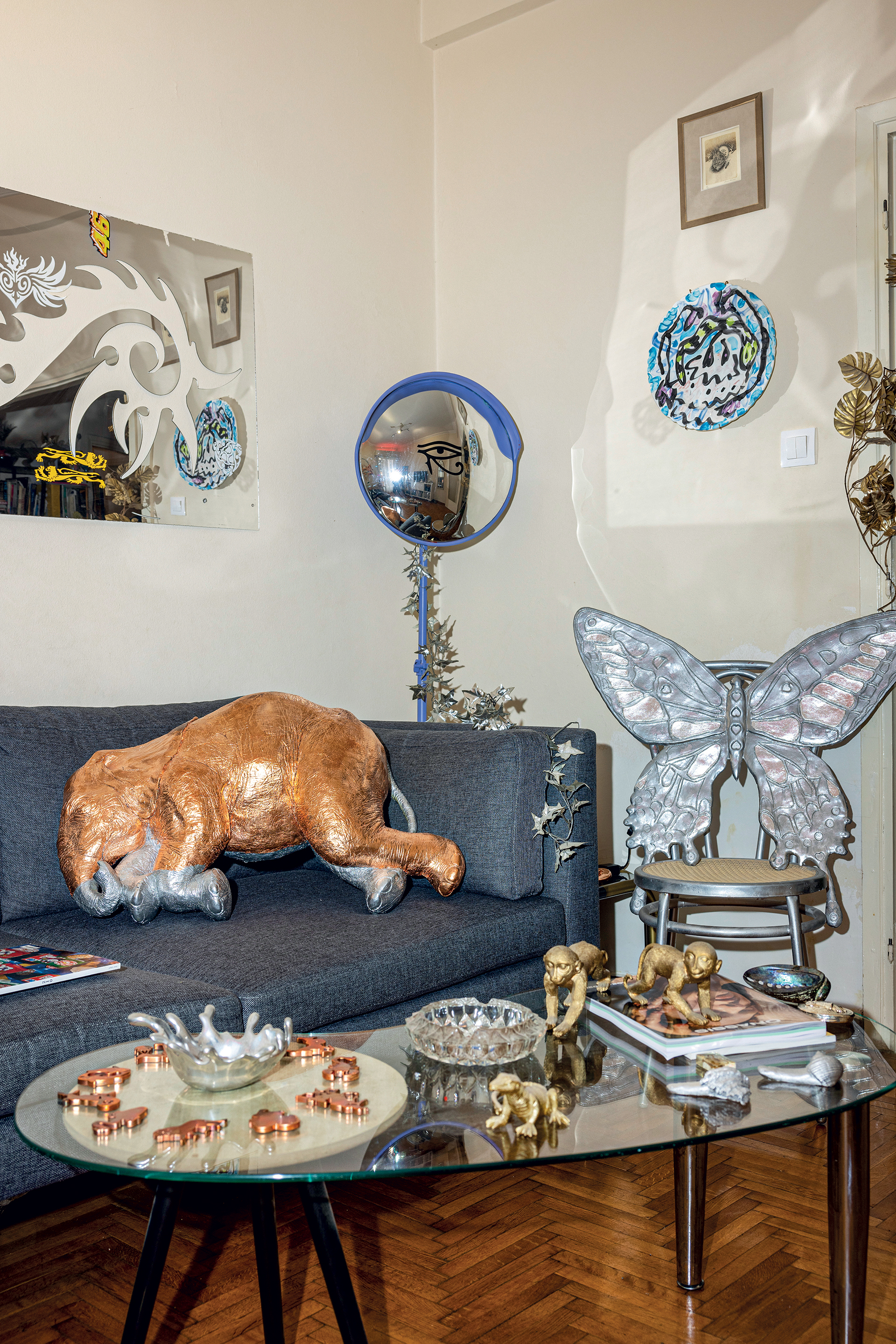 Ενα «σουρεαλιστικό» διαμέρισμα στο κέντρο της Αθήνας-1