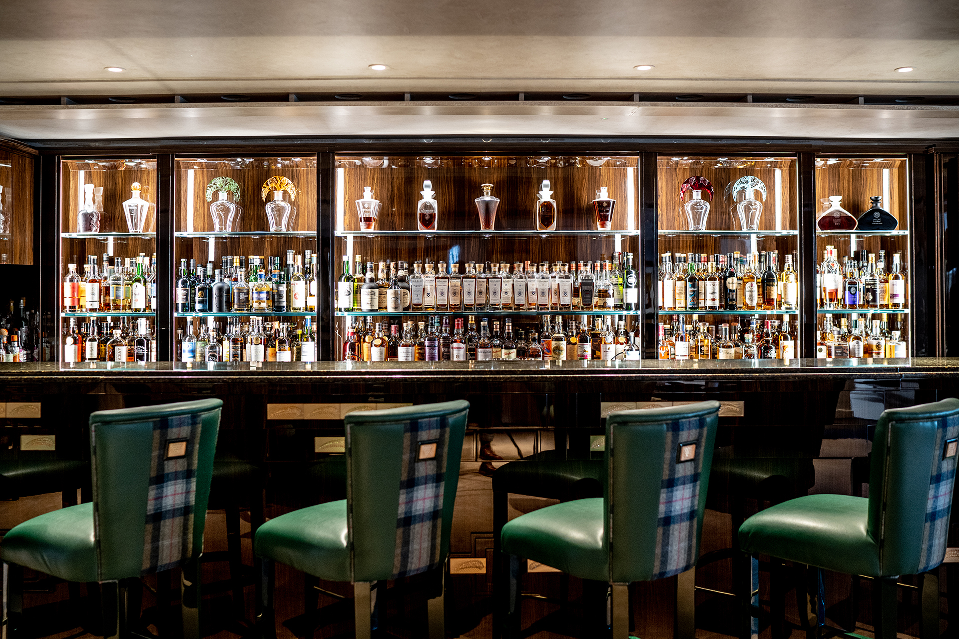 Το μπαρ του The Glenturret Lalique