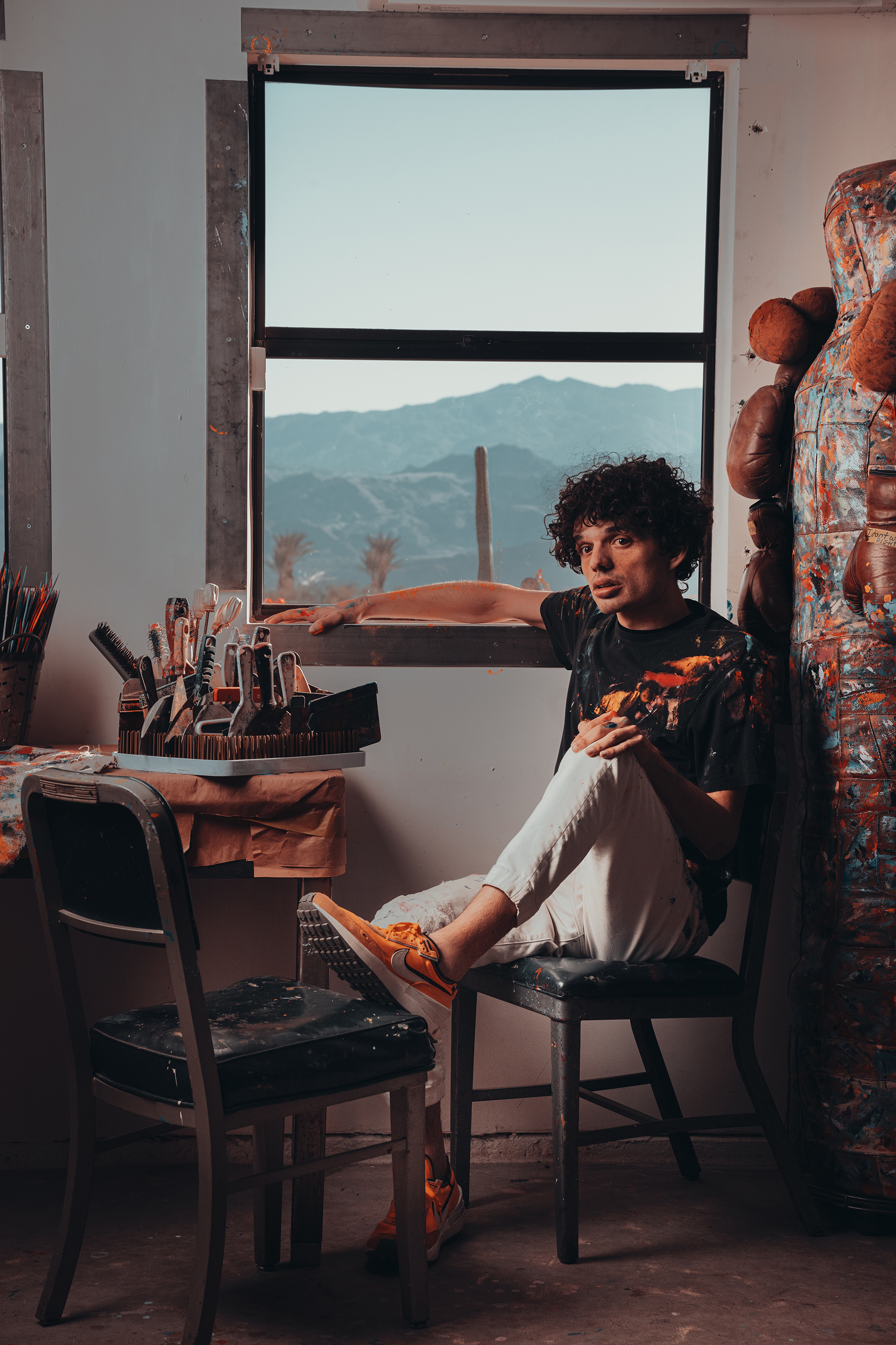 Ο 29χρονος Ελληνοαμερικανός ζωγράφος που συγκινεί την Αμερική-1