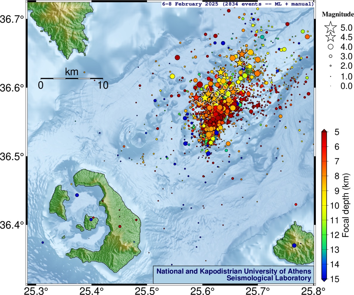 Κυκλάδες: Σεισμοί 4,5 και 4,1 Ρίχτερ με διαφορά πέντε λεπτών-1