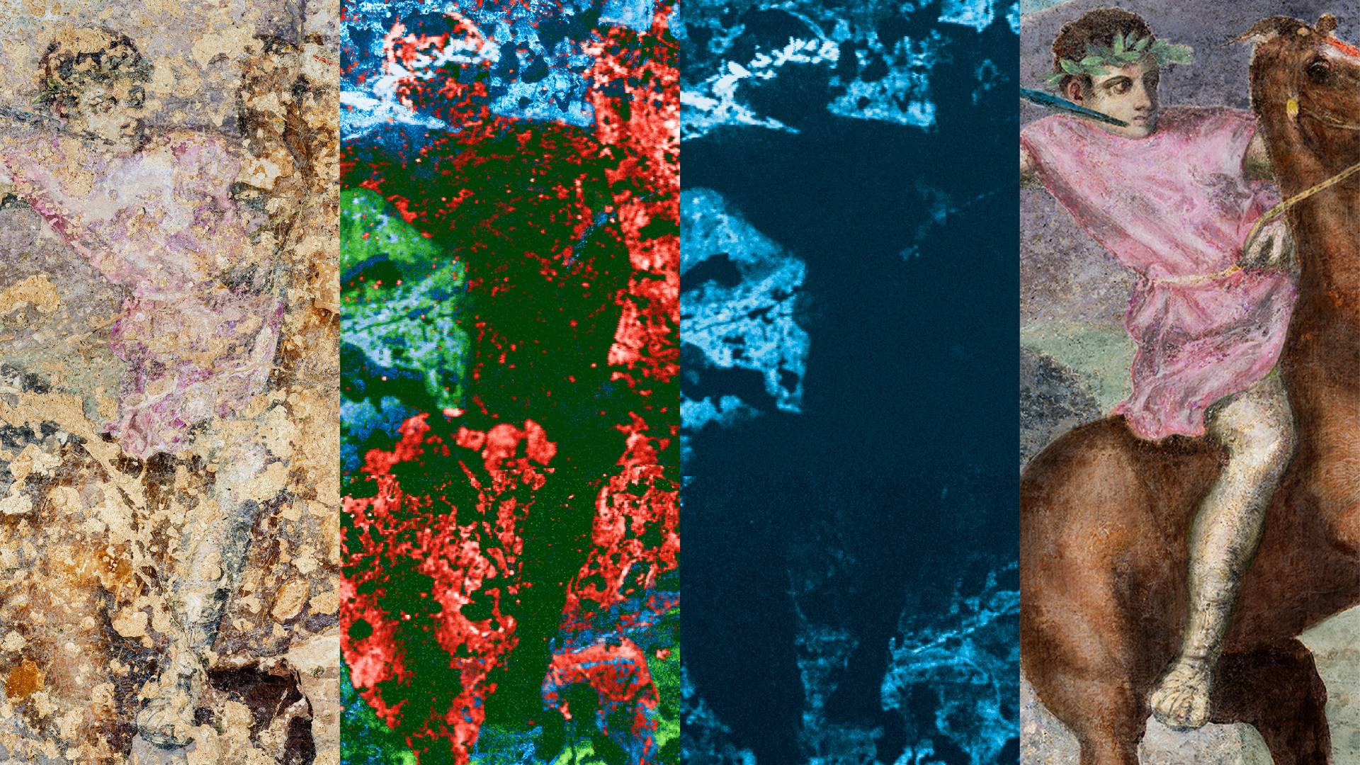 Βεργίνα: Η τοιχογραφία με το κυνήγι στον τάφο του Φιλίππου Β’ – Καινοτόμος απεικόνιση ενός αριστουργήματος-3