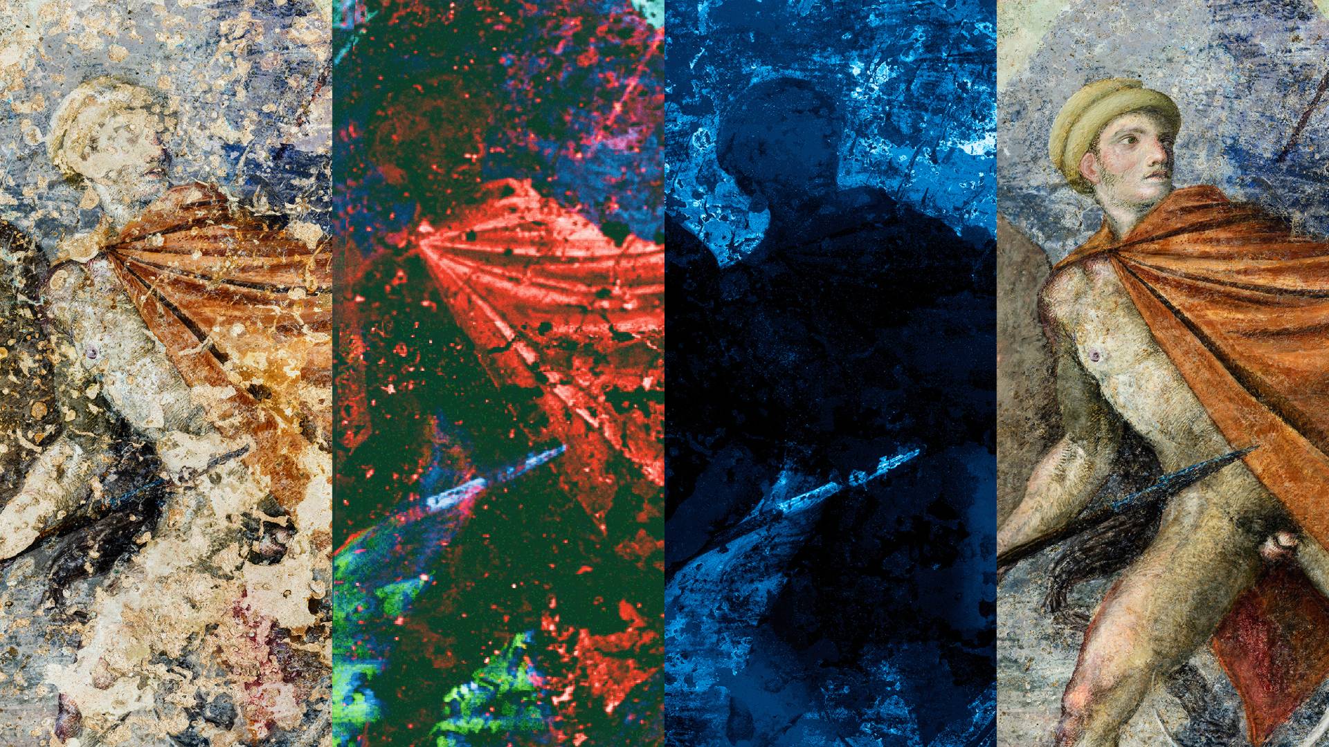 Βεργίνα: Η τοιχογραφία με το κυνήγι στον τάφο του Φιλίππου Β’ – Καινοτόμος απεικόνιση ενός αριστουργήματος-2