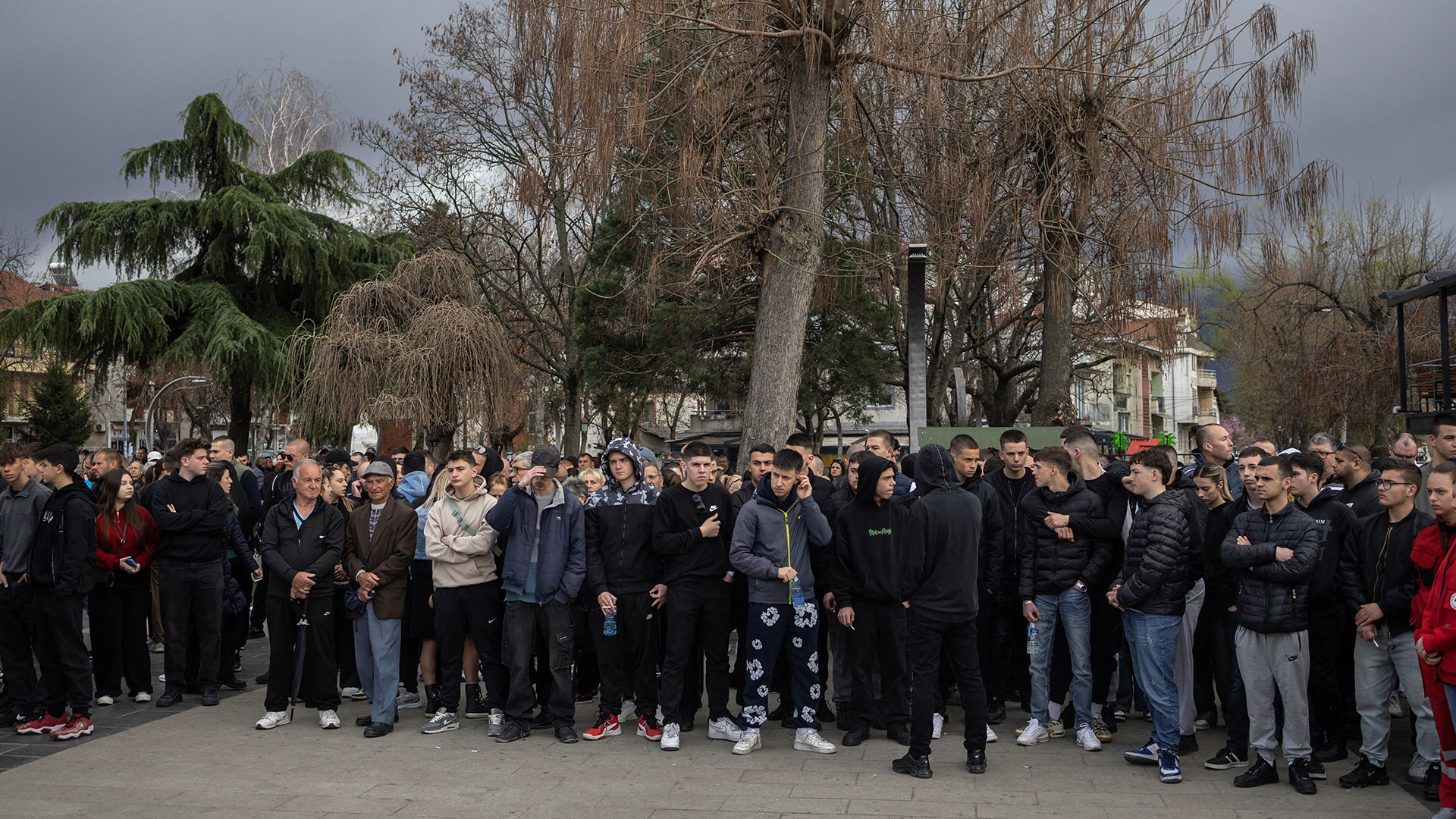 Βόρεια Μακεδονία: Επεισόδια σε συγκέντρωση στο Κότσανι για τους 59 νεκρούς-7