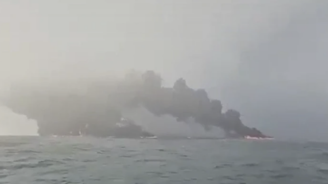 σύγκρουση-πλοίων-στη-βόρεια-θάλασσα-563507662