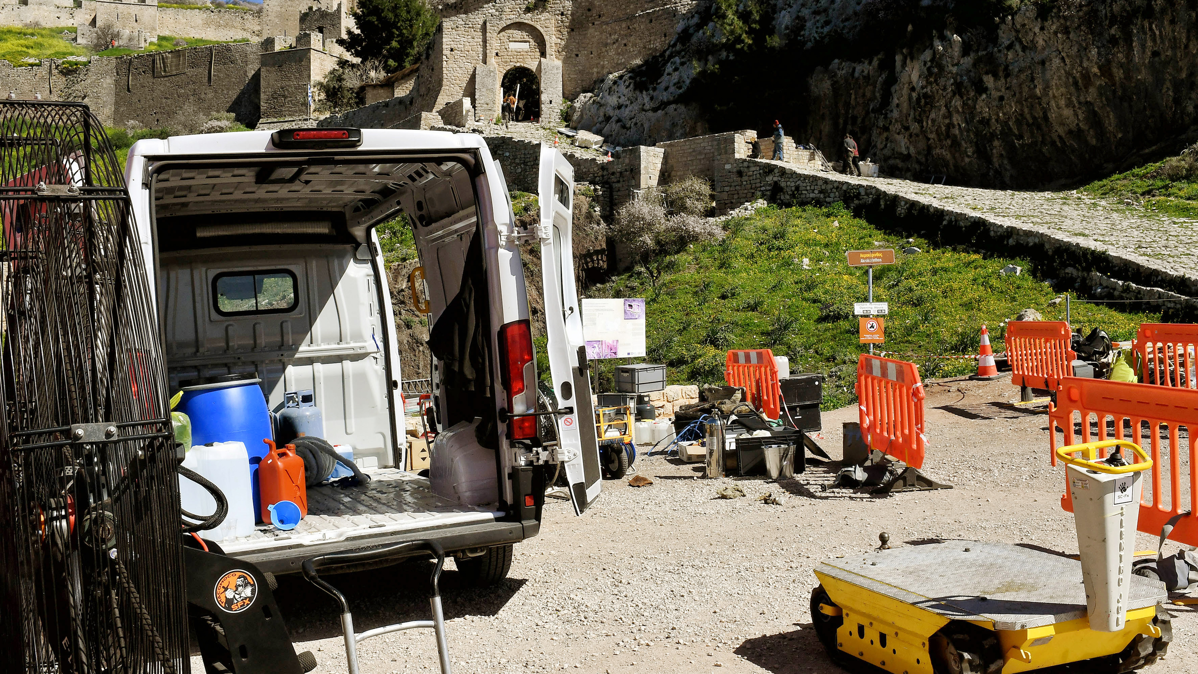 «Οδύσσεια»: Στη Μεσσηνία Ματ Ντέιμον και Κρίστοφερ Νόλαν για τα γυρίσματα – Εικόνες-1