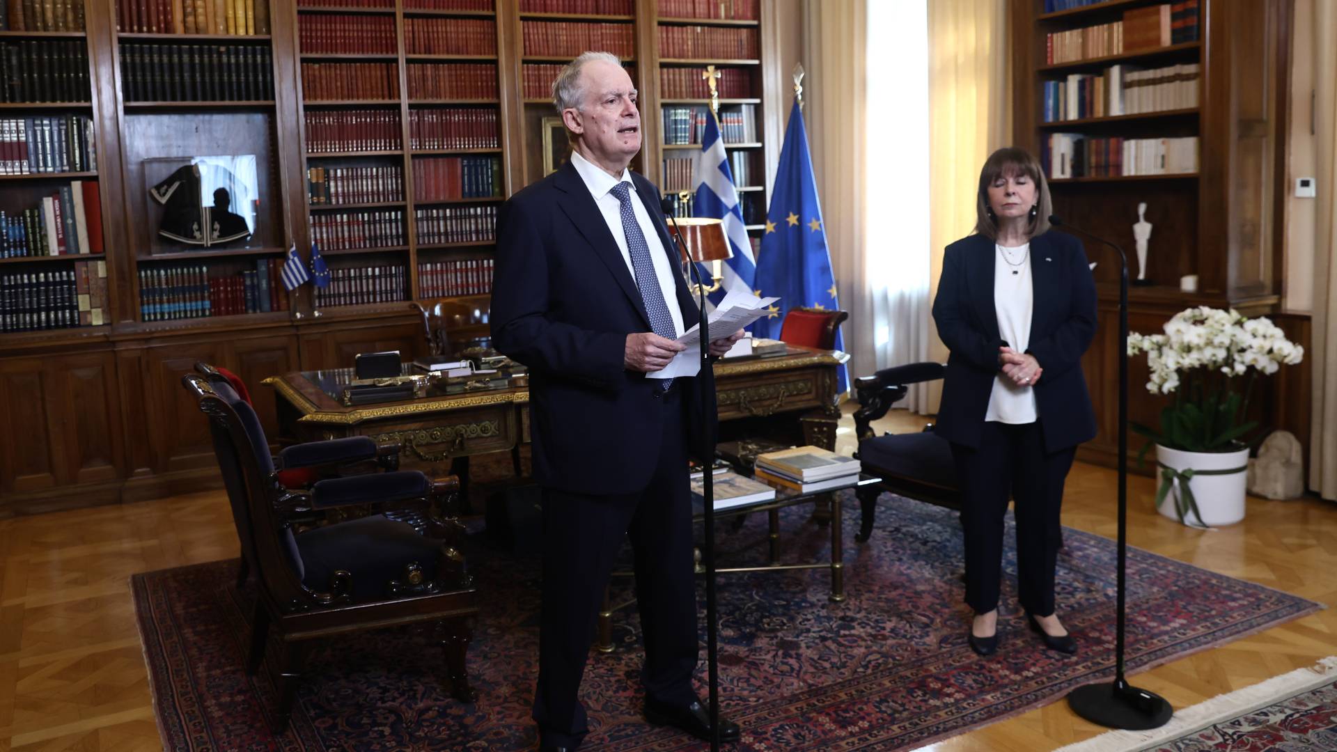 Live: Ο Κωνσταντίνος Τασούλας ορκίστηκε Πρόεδρος της Δημοκρατίας-4