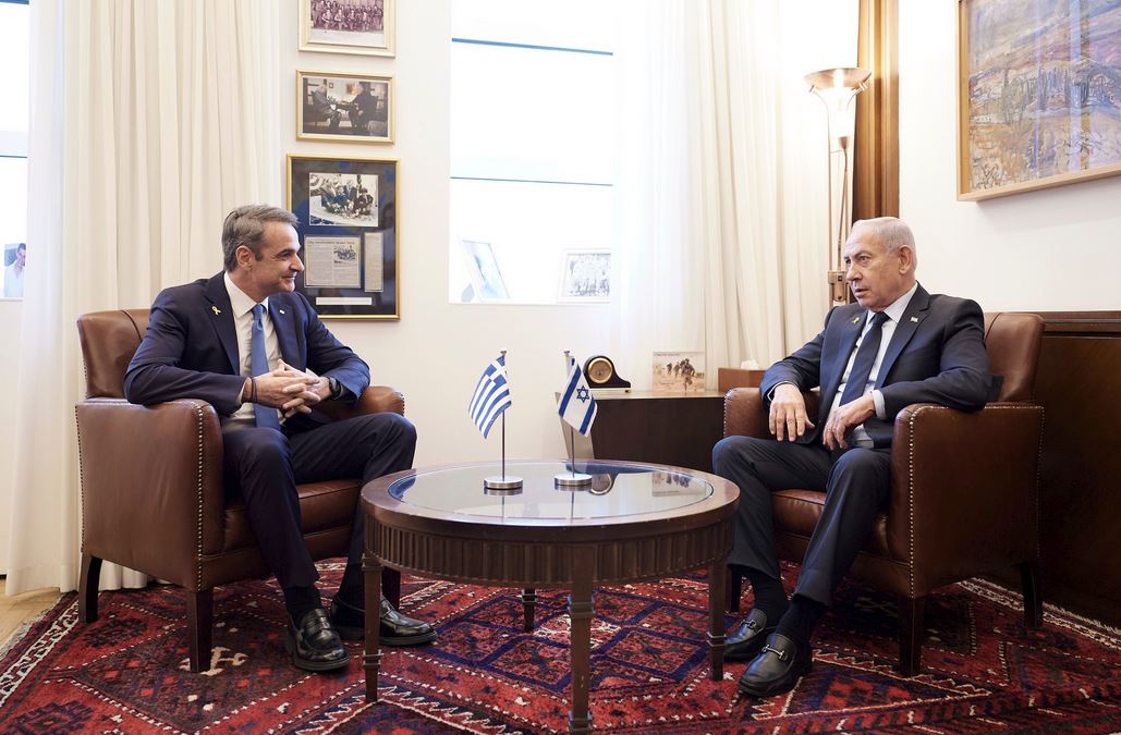 Η συνεργασία Ελλάδος-Ισραήλ στο επίκεντρο της συνάντησης Μητσοτάκη-Νετανιάχου-1