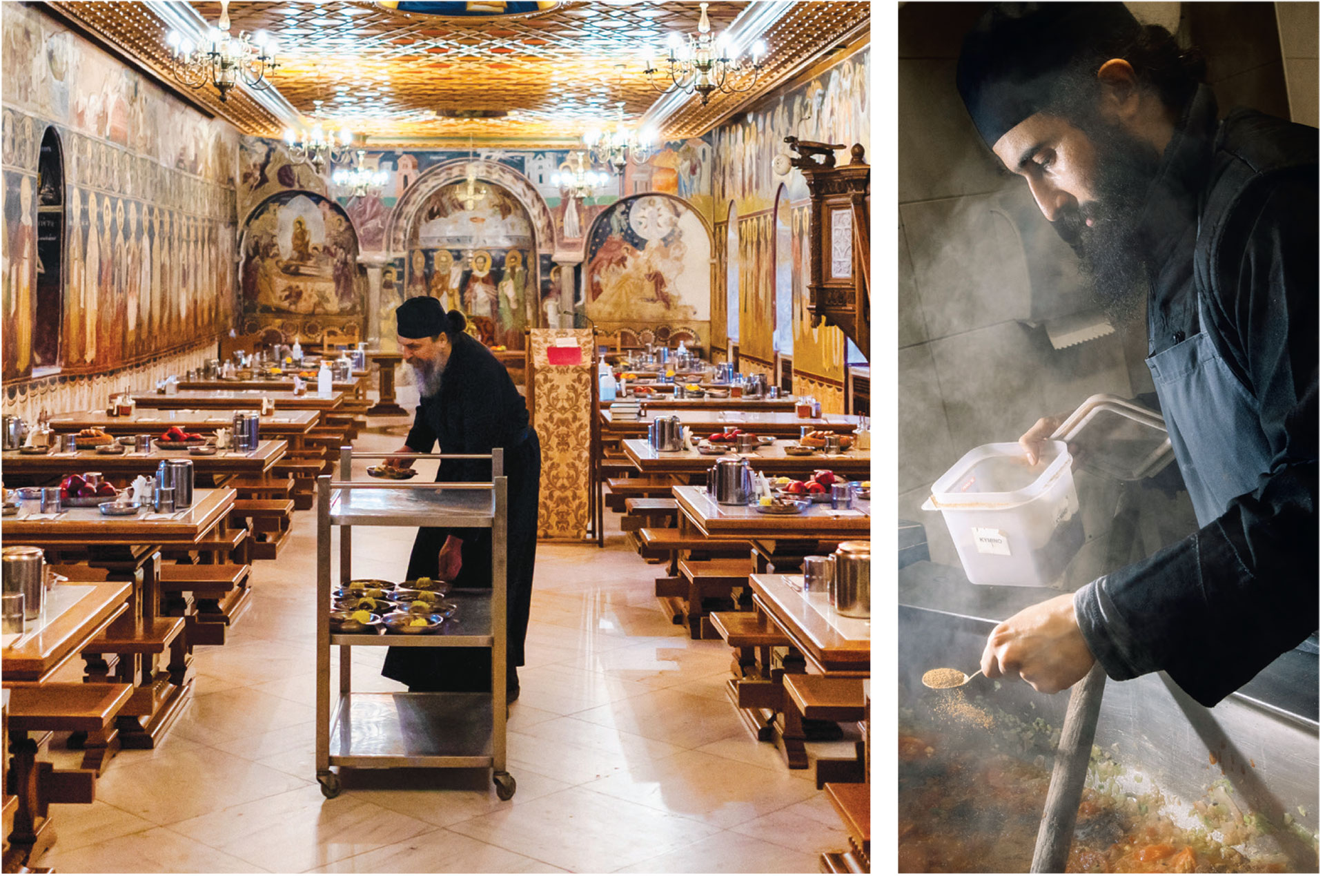 Η ευλογημένη βρώση και πόση, το διακόνημα του μαγείρου και η πνευματική θρέψη-1