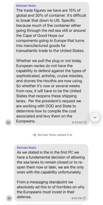 The Atlantic: Τα σχέδια επίθεσης που διέρρευσαν από τους συμβούλους του Τραμπ στο Signal-4