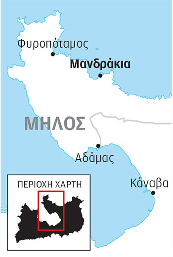 Μήλος: Αγώνας δρόμου για την προστασία των «συρμάτων»-3