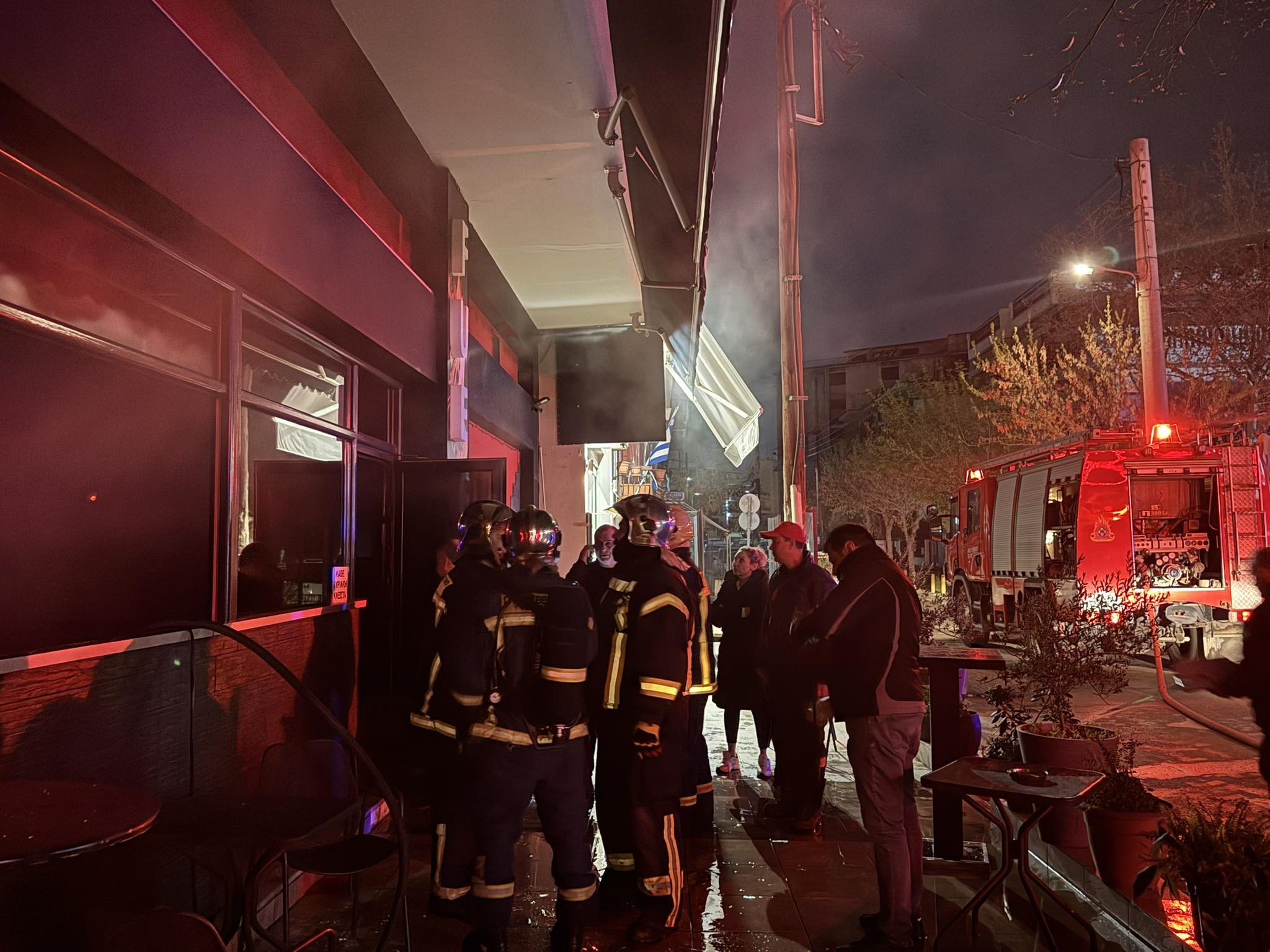 Θεσσαλονίκη: Φωτιά σε κατάστημα εστίασης στη Σταυρούπολη-1