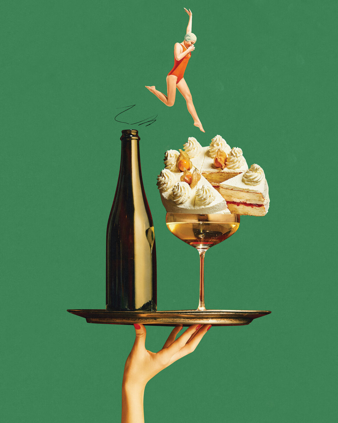 layer-cake-σαμπάνιας-με-μαρμελάδα-και-σαντιγί-563495908