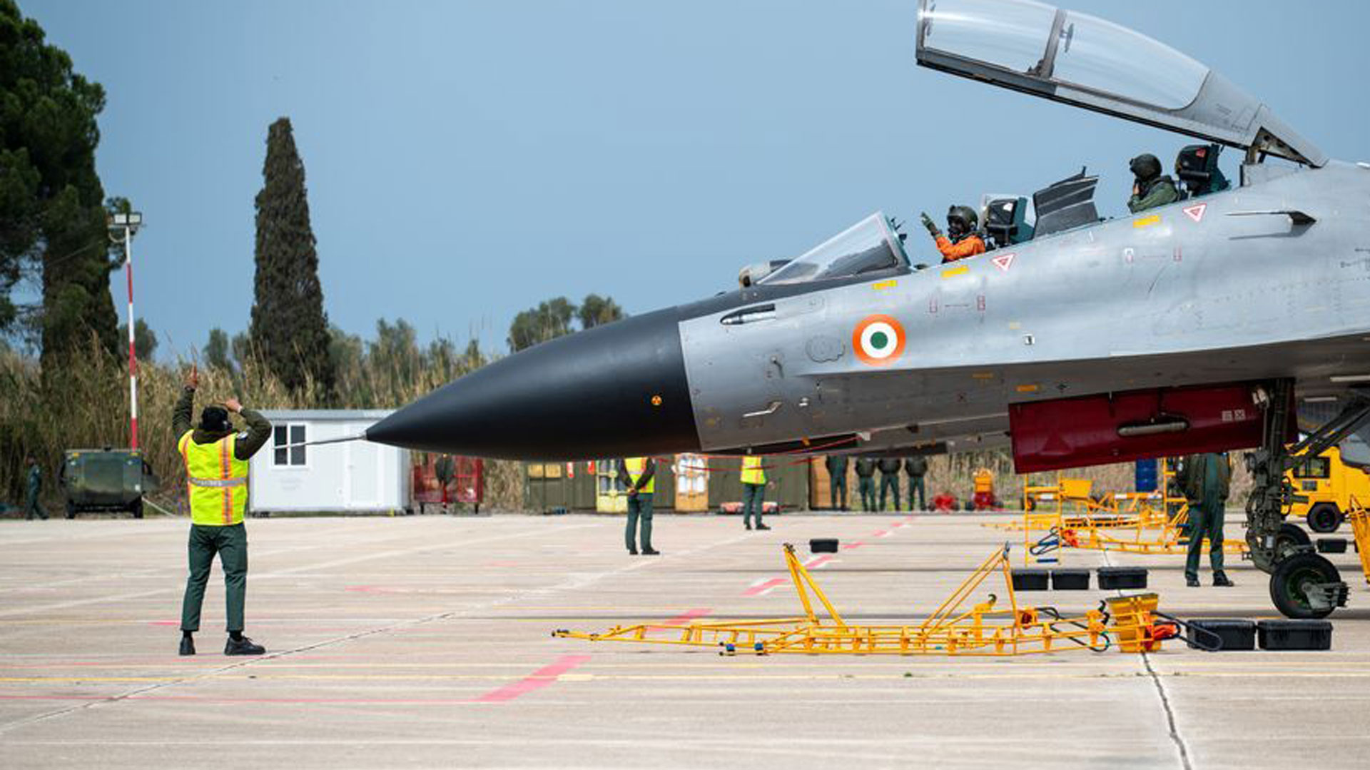 «Ηνίοχος 2025»: Ξεκίνησε η πολυεθνική αεροπορική άσκηση-4