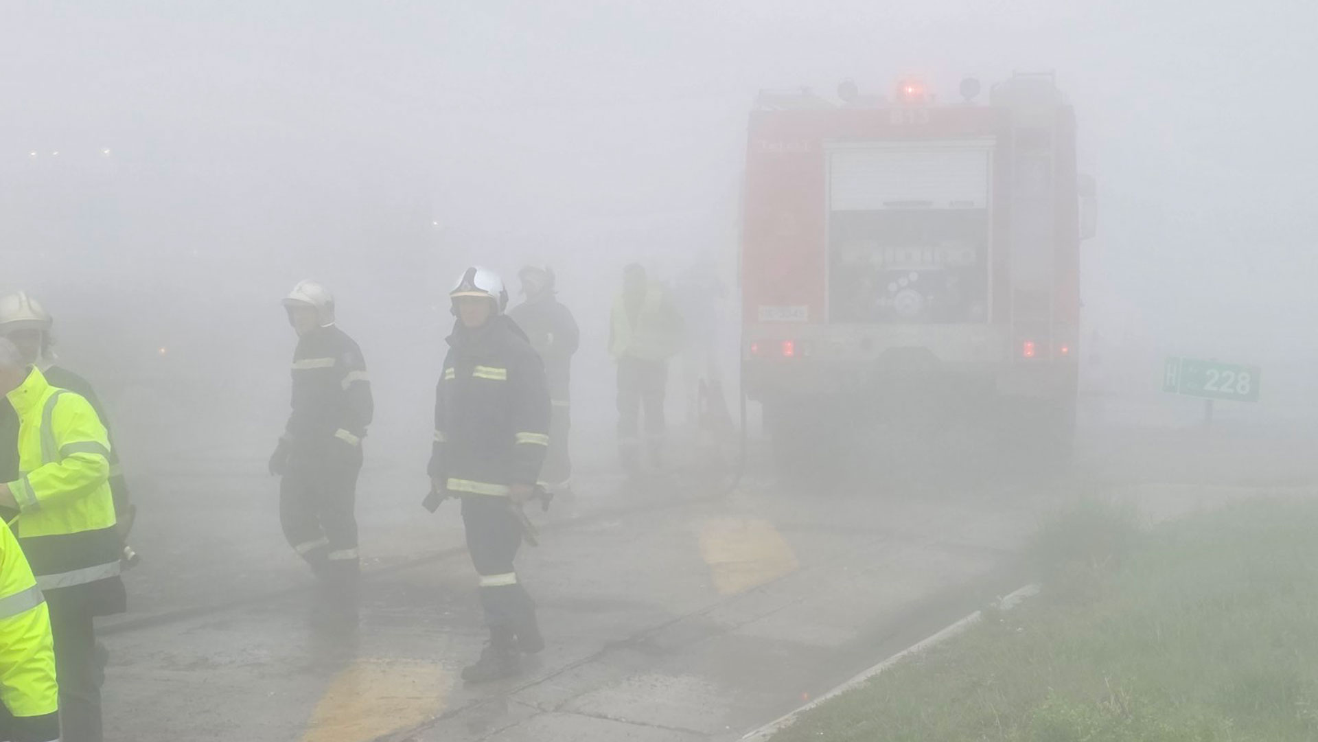 Εγνατία: Εικόνες και βίντεο από το θανατηφόρο τροχαίο στα διόδια Πολυμύλου-4