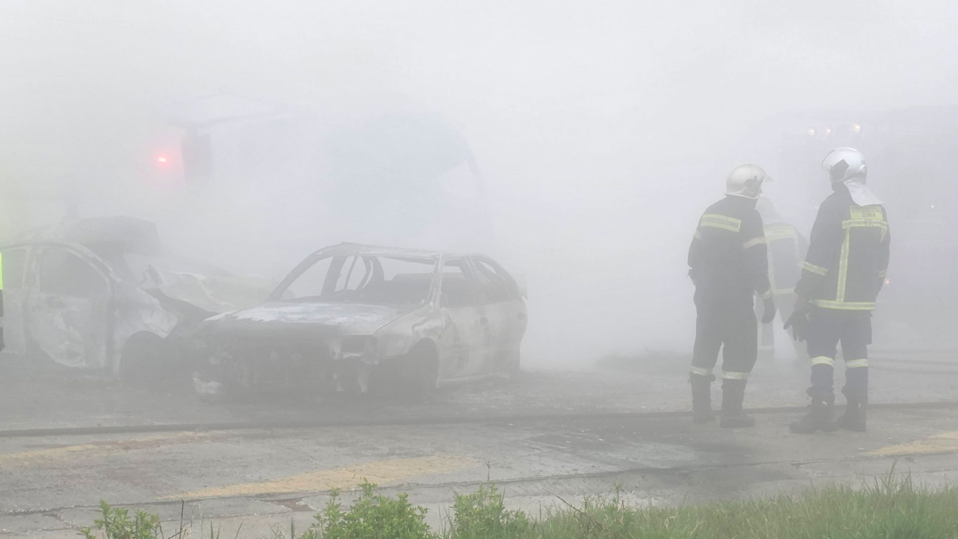 Εγνατία: Εικόνες και βίντεο από το θανατηφόρο τροχαίο στα διόδια Πολυμύλου-2