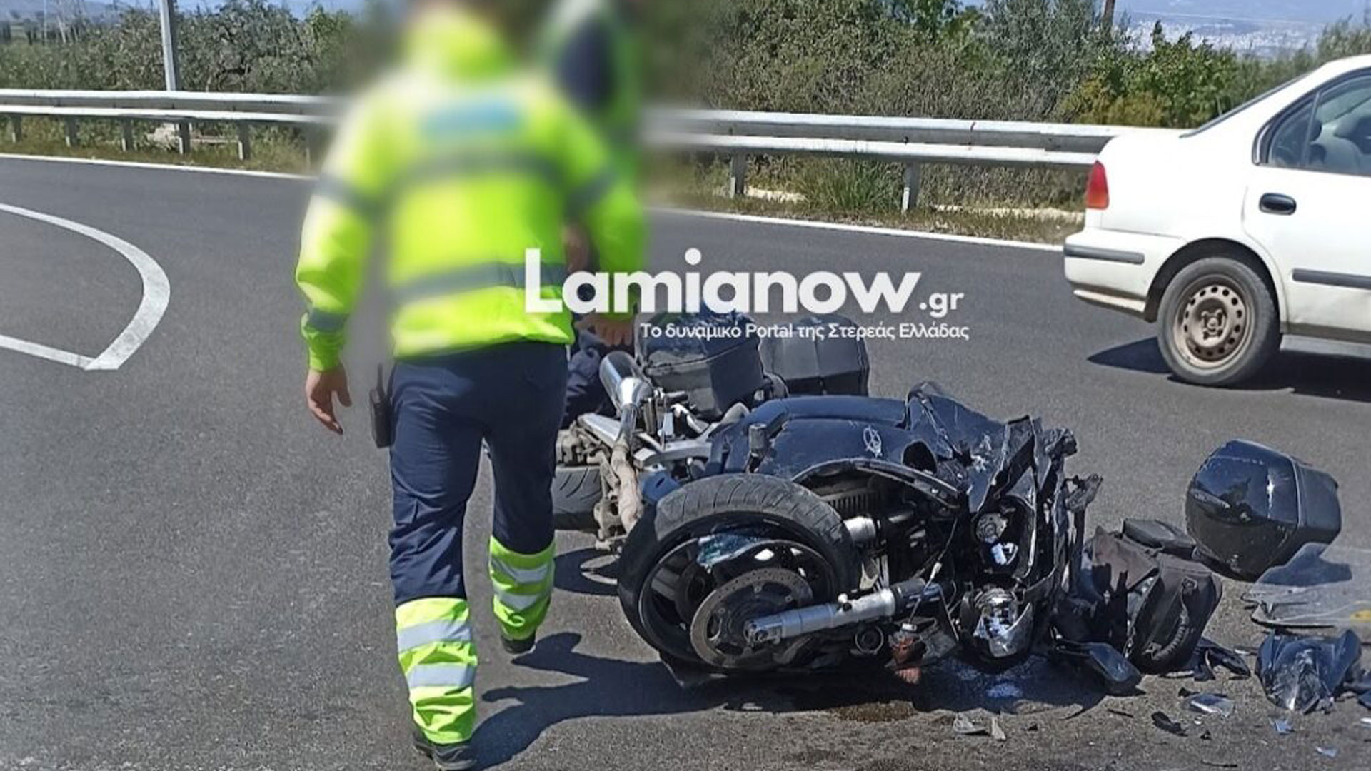 Μπράλος: Σύγκρουση μηχανής με Ι.Χ. – Στο νοσοκομείο ο αναβάτης-2