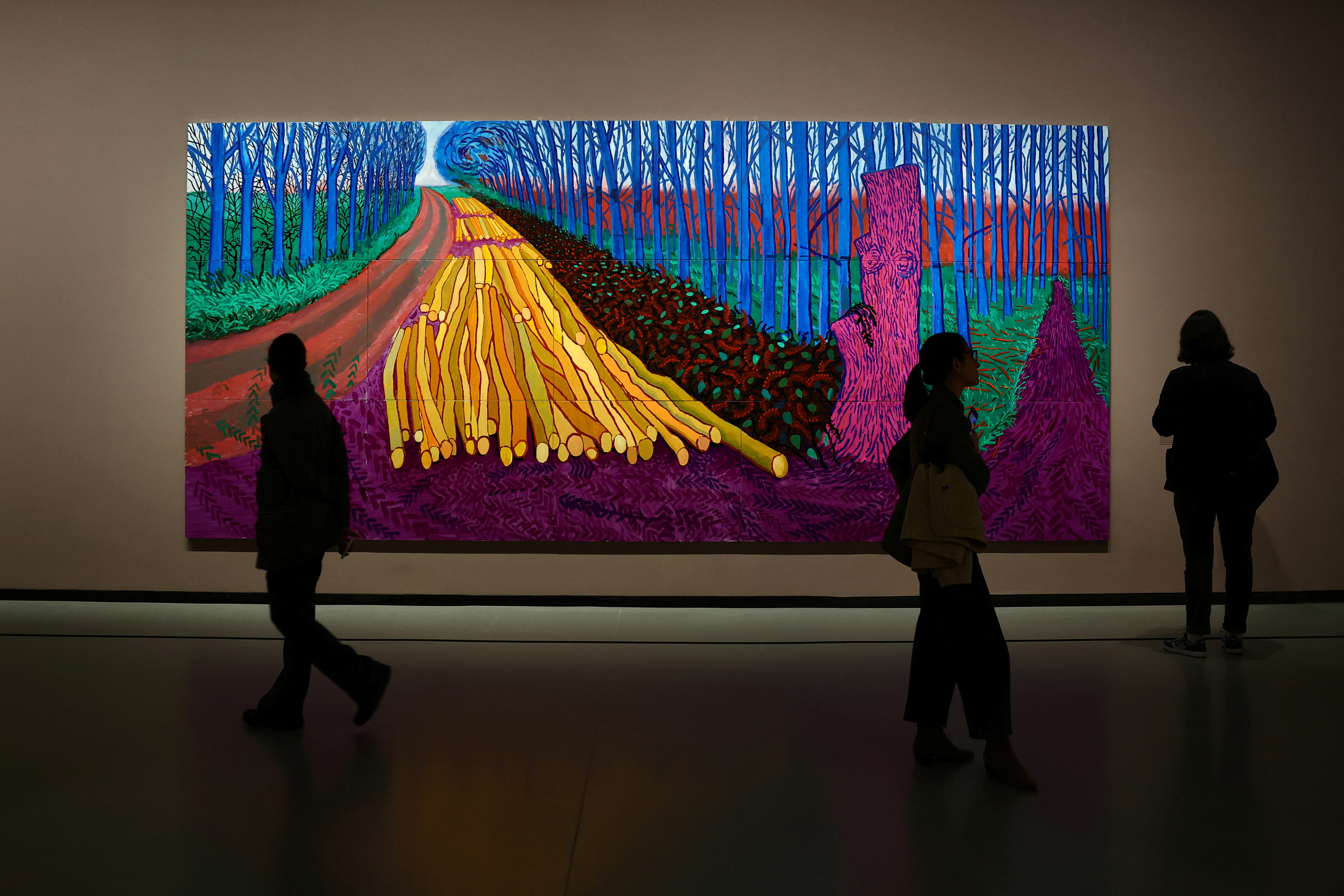 Ντέιβιντ Χόκνεϊ: Πάνω από 450 έργα του σε μια μεγαλειώδη αναδρομική έκθεση στο Παρίσι-5