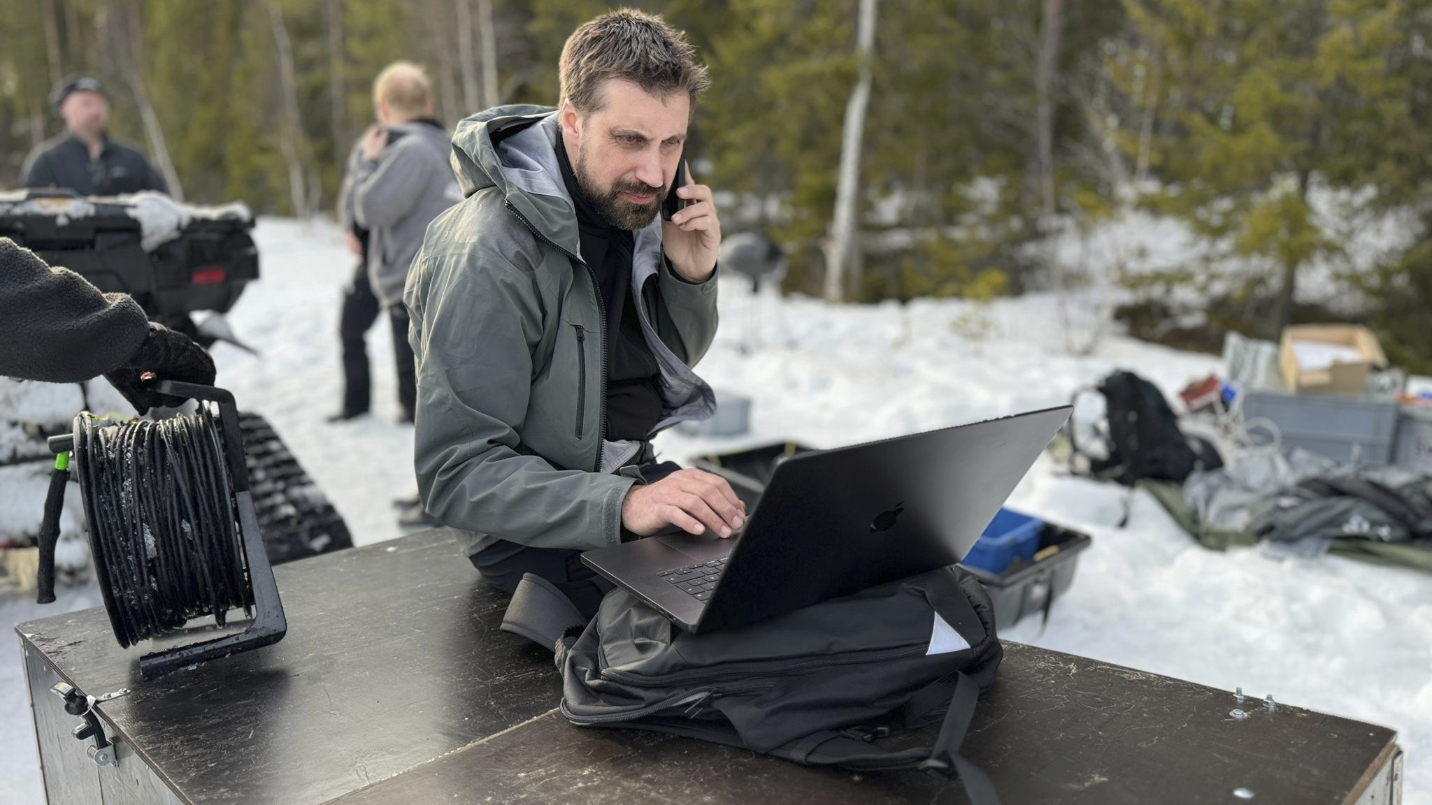 Πώς η live μετανάστευση των ταράνδων έγινε το νέο viral θέαμα στη Σουηδία-2