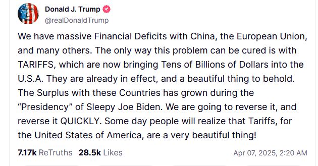 Επιμένει στους δασμούς ο Τραμπ – Επικρίνει Κίνα, Fed και Μπάιντεν-2