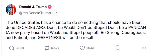 Τελεσίγραφο Τραμπ στην Κίνα – Απειλεί με επιπλέον δασμούς 50%-2