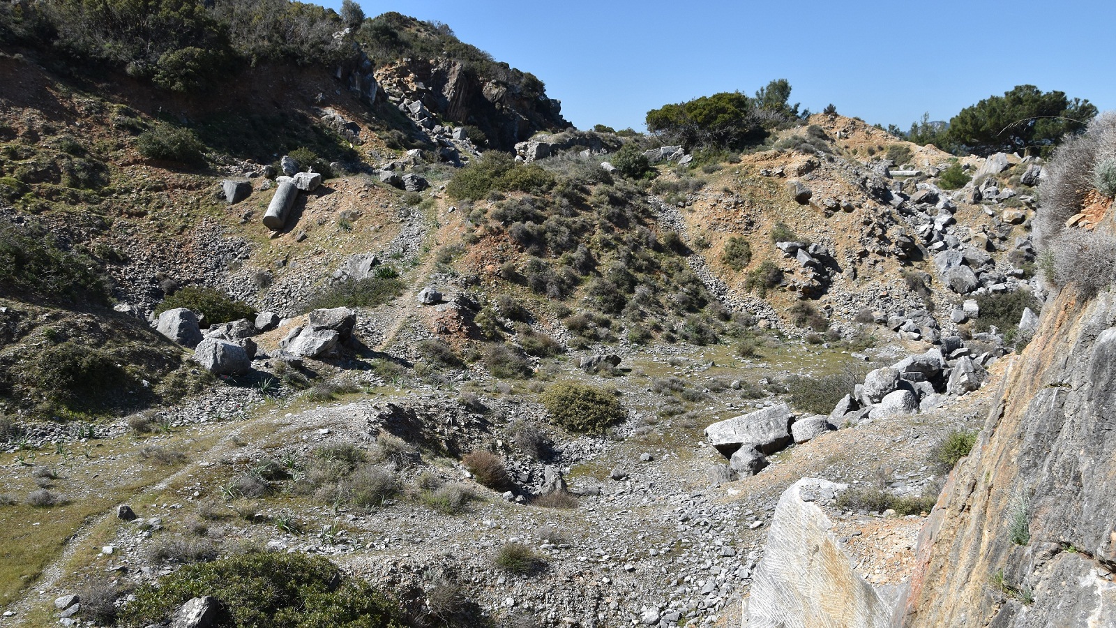 Λέσβος: Το αρχαίο λατομείο της Μόριας, ένα μοναδικό μνημείο αρχαίας τεχνολογίας-1