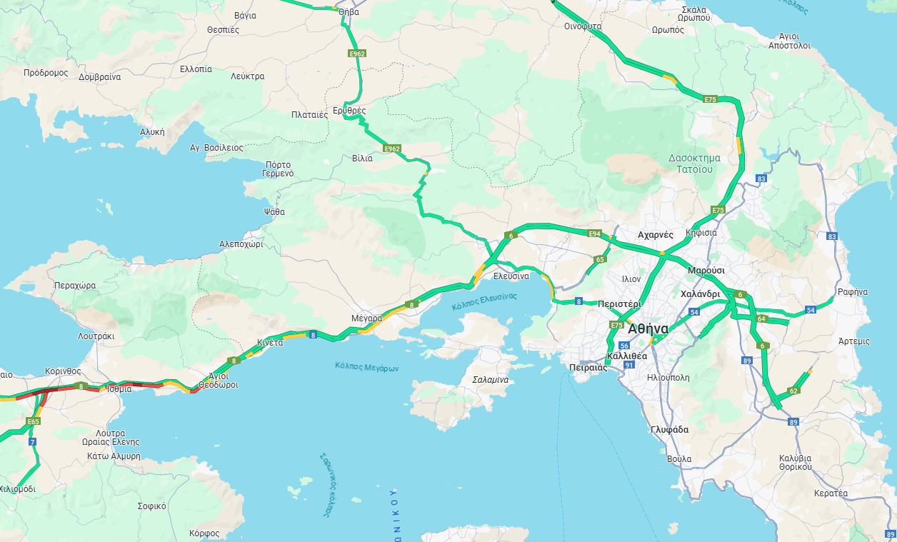 Σε εξέλιξη η επιστροφή των εκδρομέων του Πάσχα – Πού έχει κίνηση-1