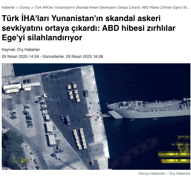 Τουρκικά ΜΜΕ: «Σκανδαλώδεις κινήσεις του ελληνικού στρατού στο Αιγαίο»-1