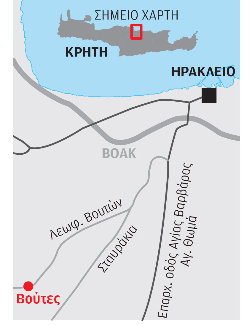 Βούτες Ηρακλείου: Τέσσερα σενάρια για τις ρηγματώσεις-1