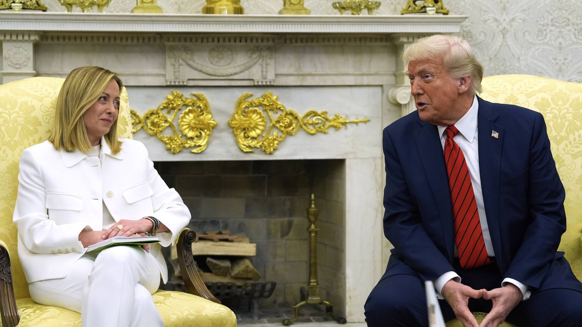 Συνάντηση Τραμπ-Μελόνι: «Θα έχουμε εμπορική συμφωνία 100%», λέει ο πρόεδρος των ΗΠΑ-1