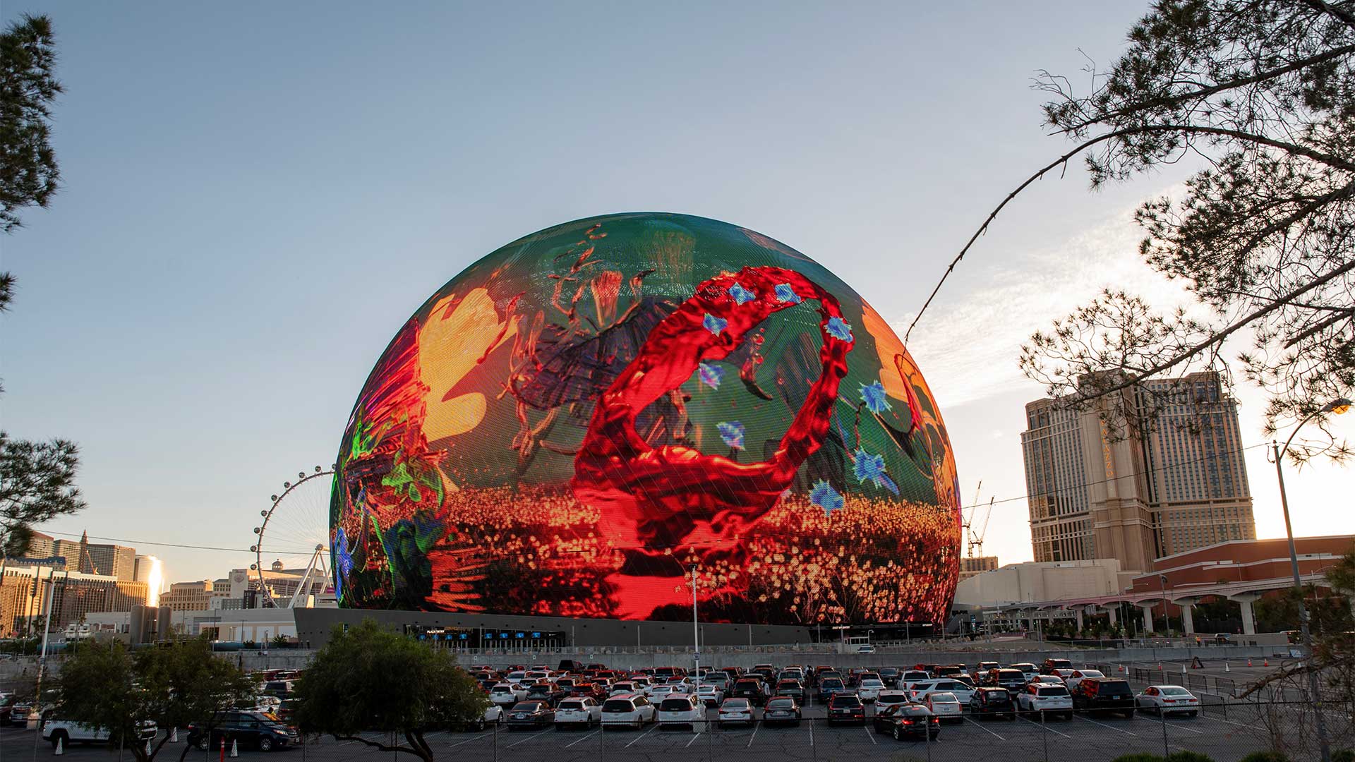 Στο Λας Βέγκας των καζίνο, του θεάματος και της Sphere-3