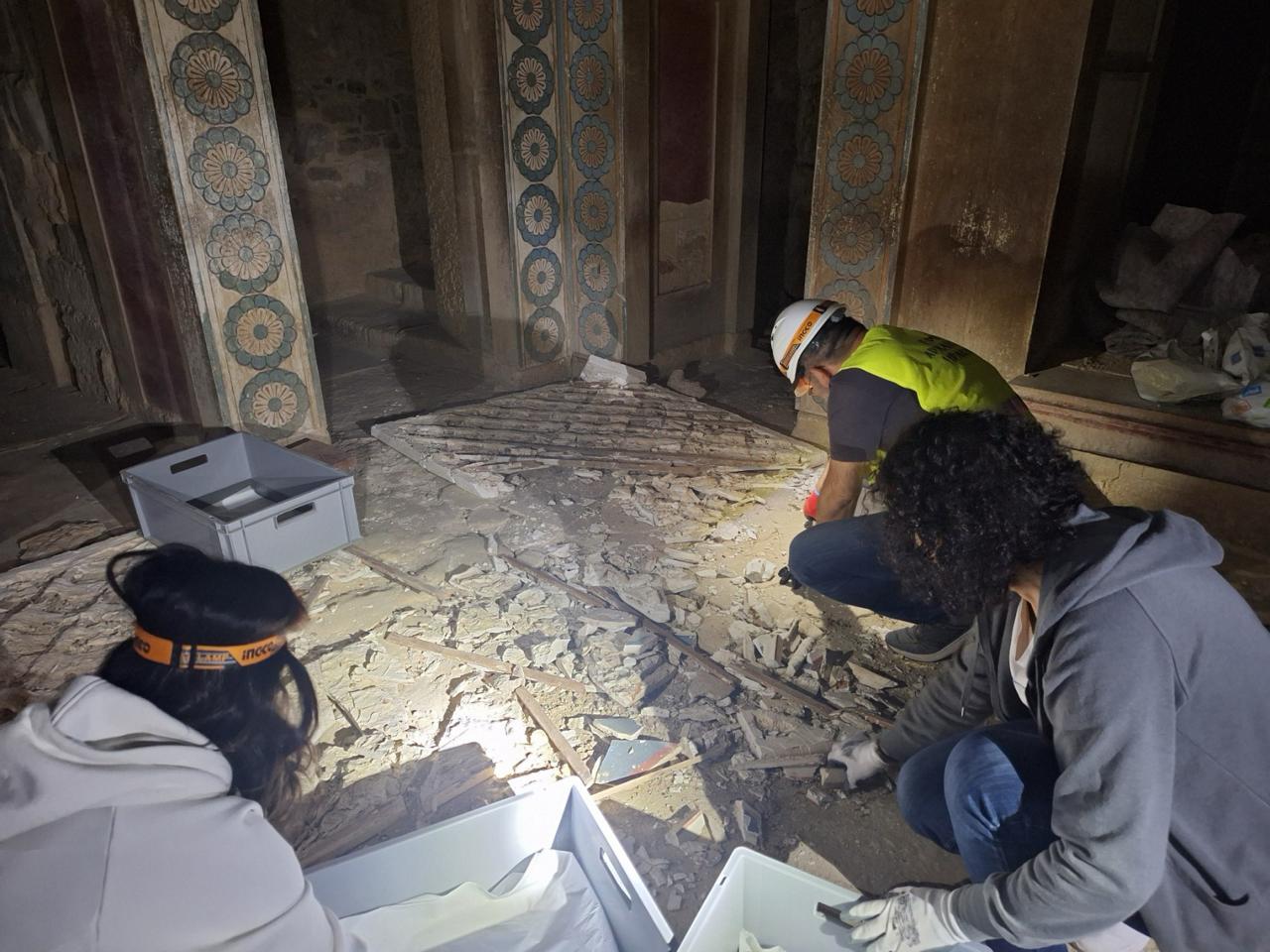 Τι αναφέρει το υπουργείο Πολιτισμού για την κατάρρευση τοιχογραφίας στην Κνωσό-1