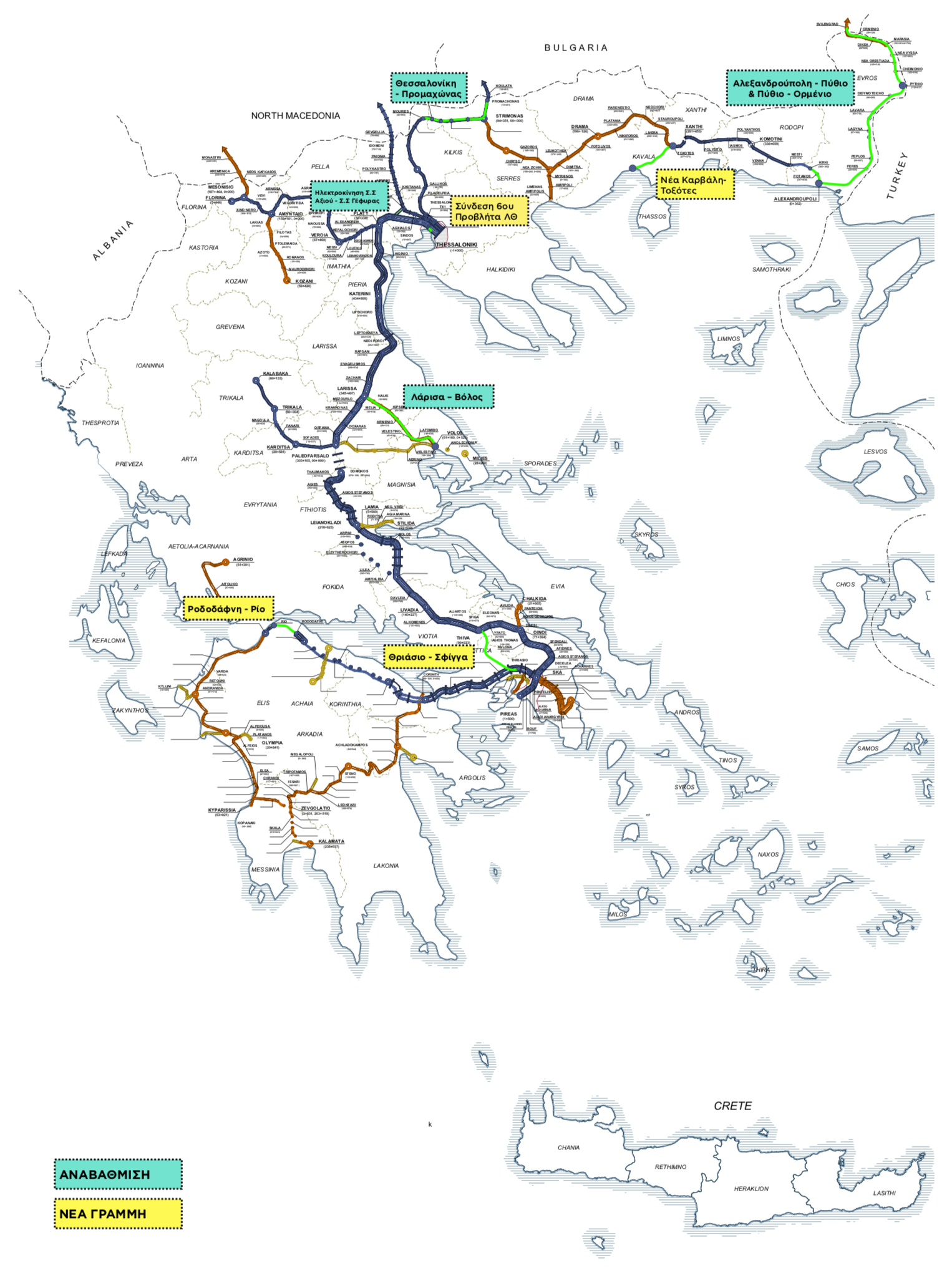 Αυτός είναι ο σχεδιασμός για τα μεγάλα δίκτυα της χώρας (χάρτες)-1
