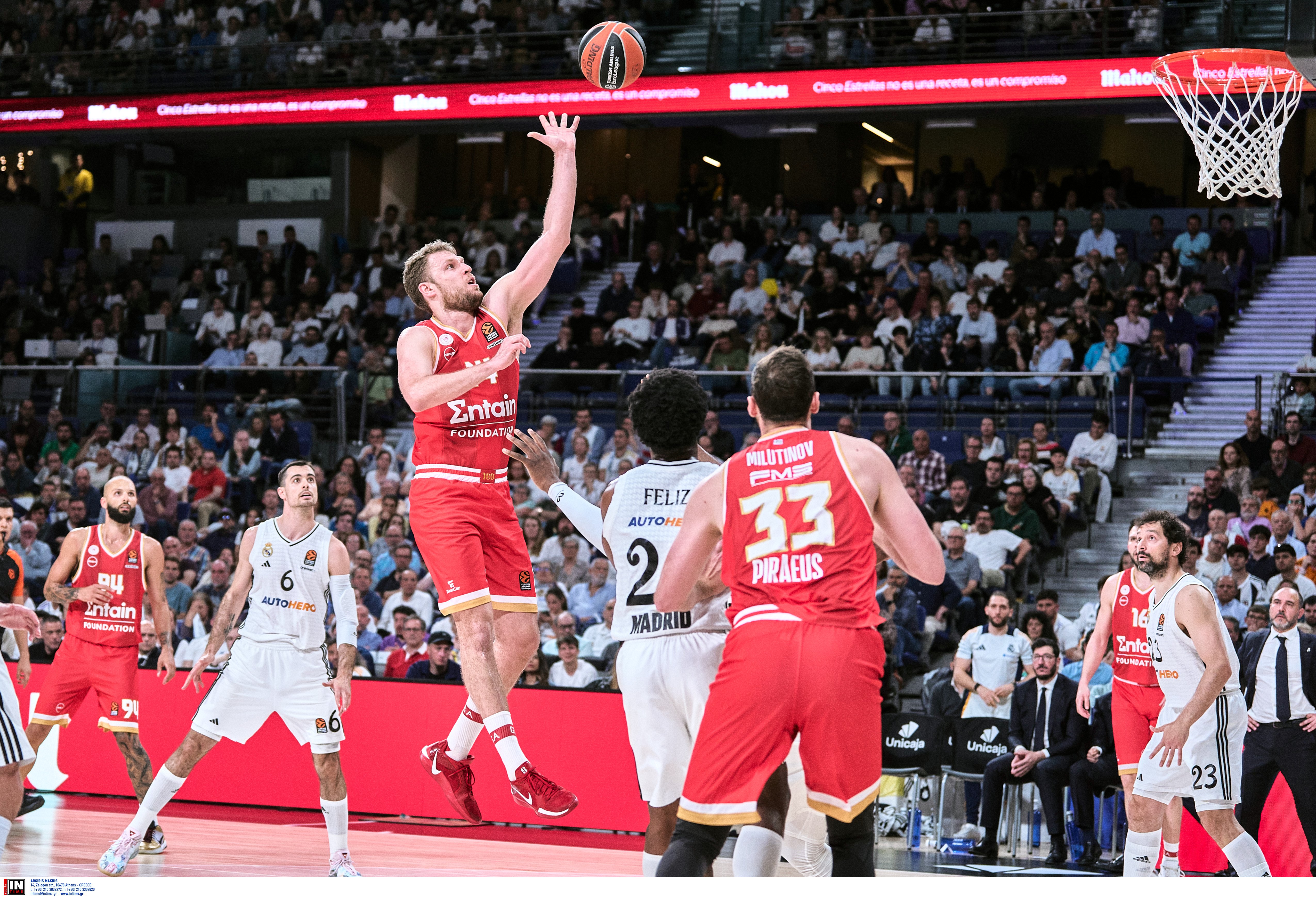 Ο Ολυμπιακός άλωσε τη Μαδρίτη και έκλεισε εισιτήριο για Αμπου Ντάμπι-5