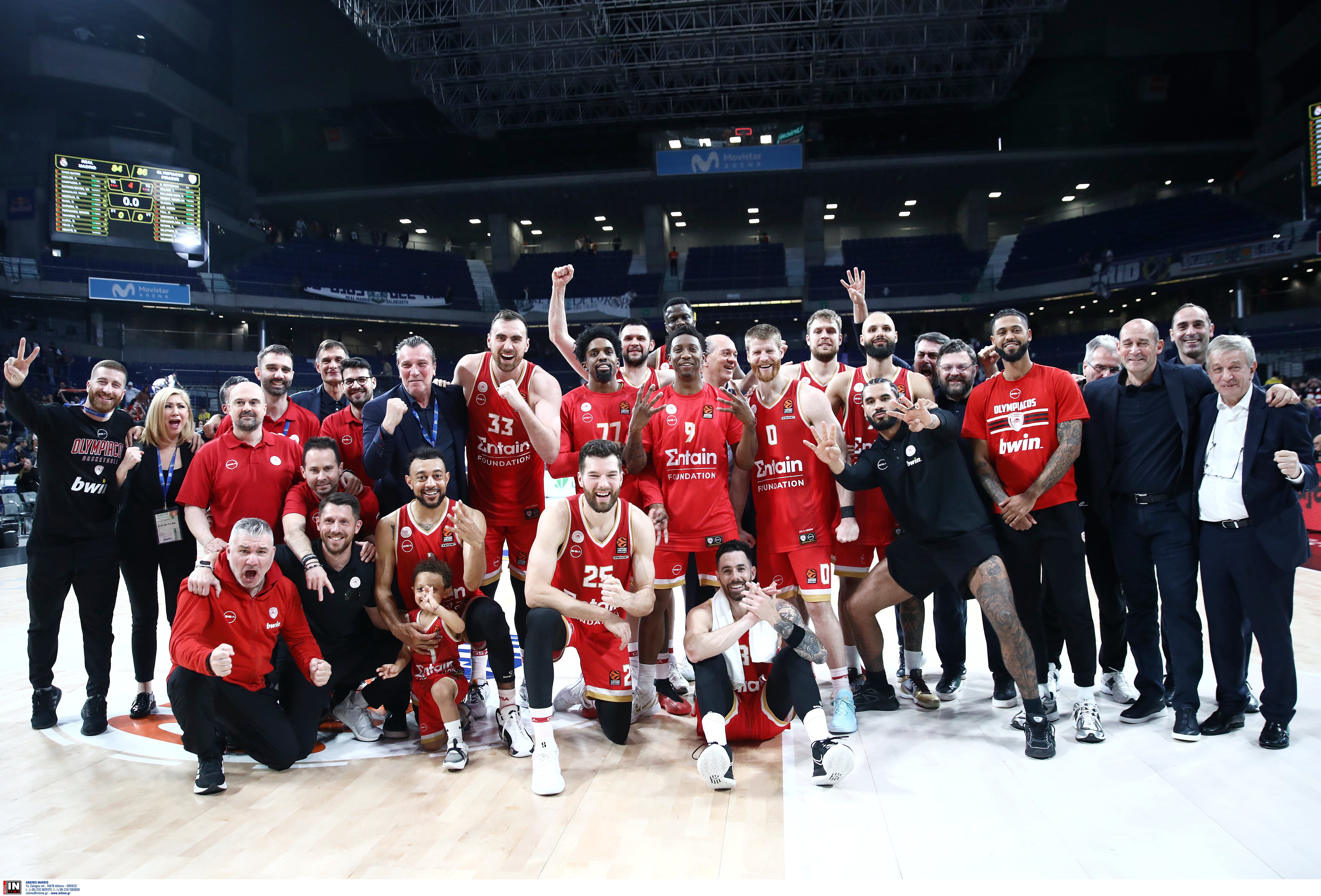 Ο Ολυμπιακός άλωσε τη Μαδρίτη και έκλεισε εισιτήριο για Αμπου Ντάμπι-1