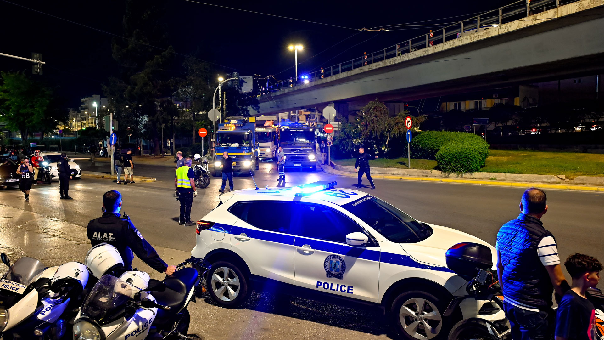 Νίκαια: Αποκαταστάθηκε η κυκλοφορία στη λεωφόρο Θηβών-1