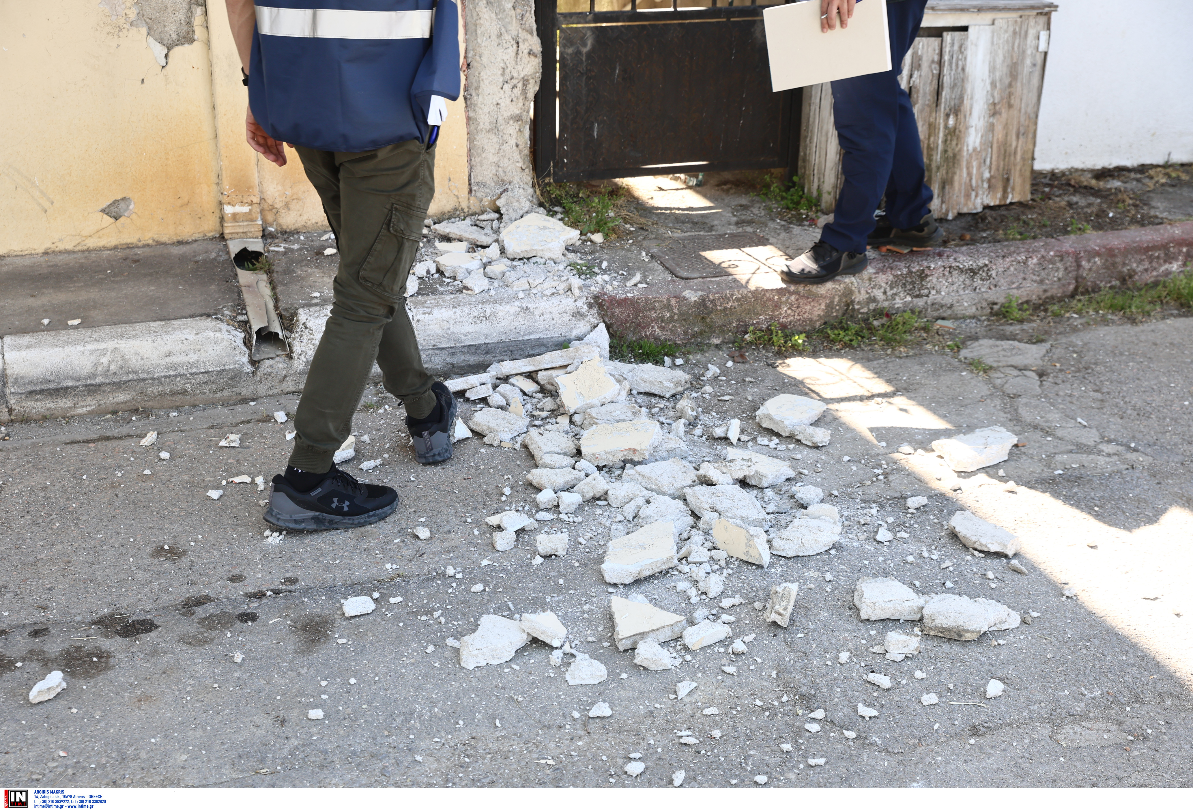 Σεισμός στην Εύβοια: Ζημιές σε παλιά κτίρια – Αυτοψία από κλιμάκια του ΟΑΣΠ-1