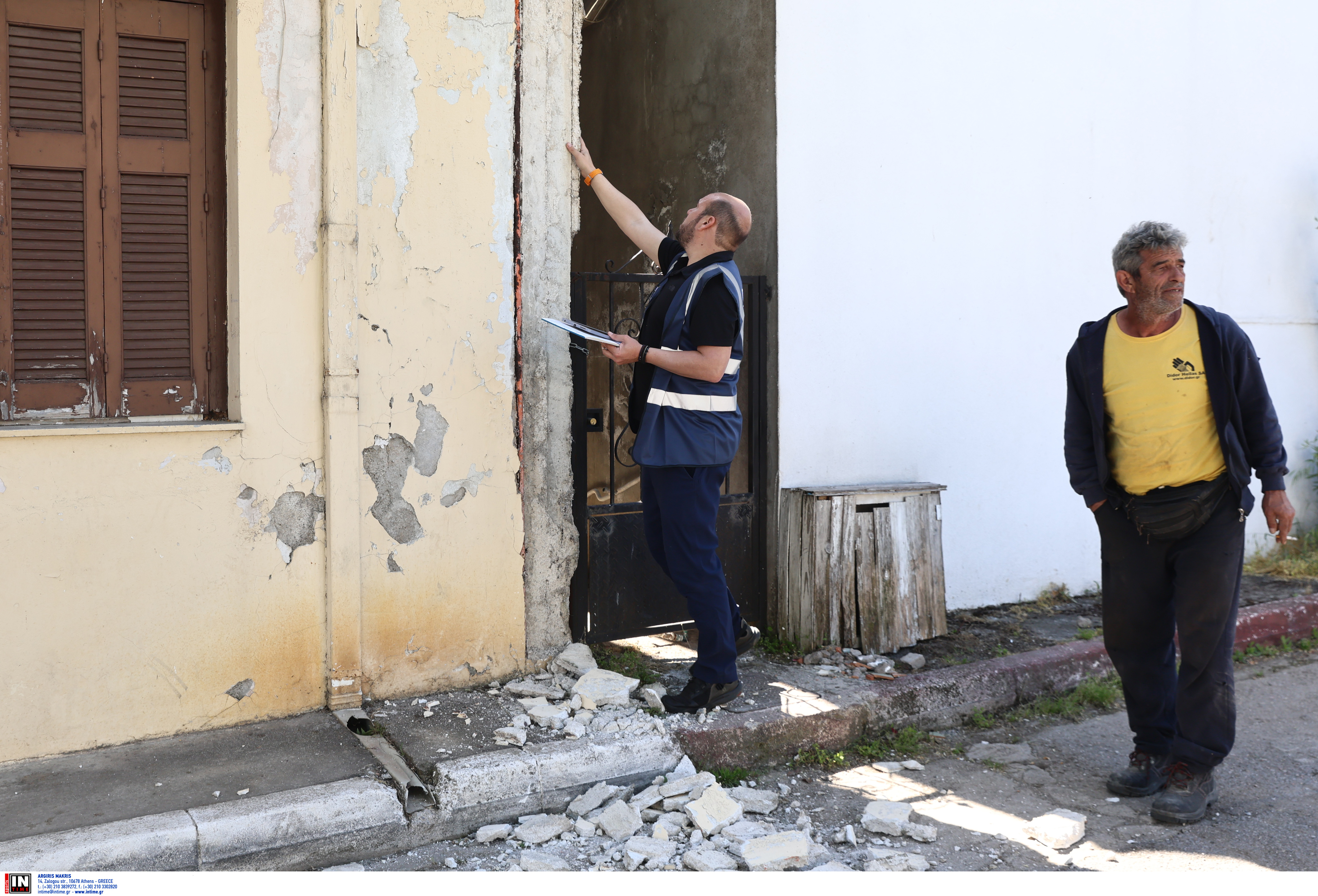 Σεισμός στην Εύβοια: Ζημιές σε παλιά κτίρια – Αυτοψία από κλιμάκια του ΟΑΣΠ-3