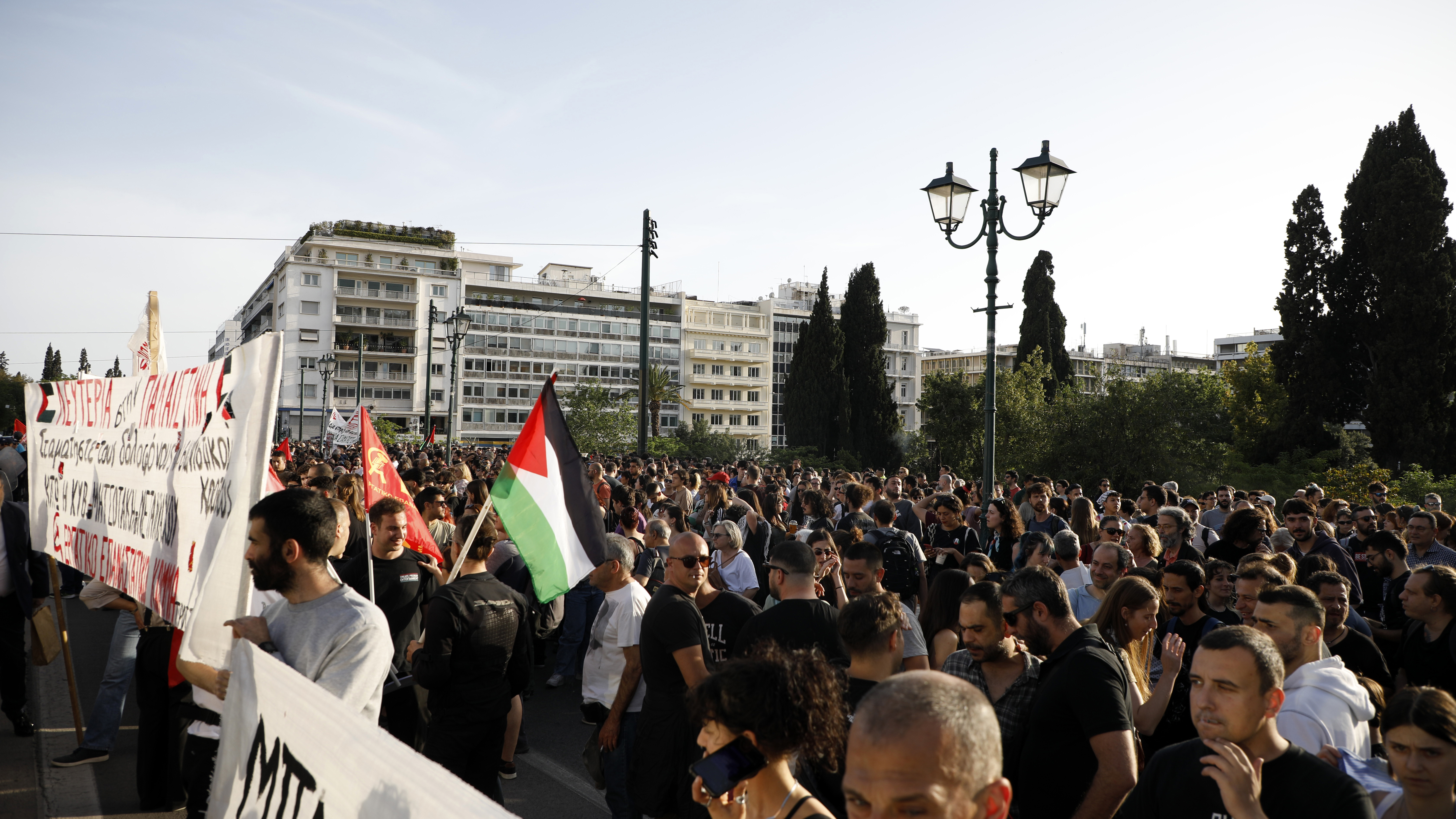 Συγκέντρωση στο Σύνταγμα για τη Γάζα-3