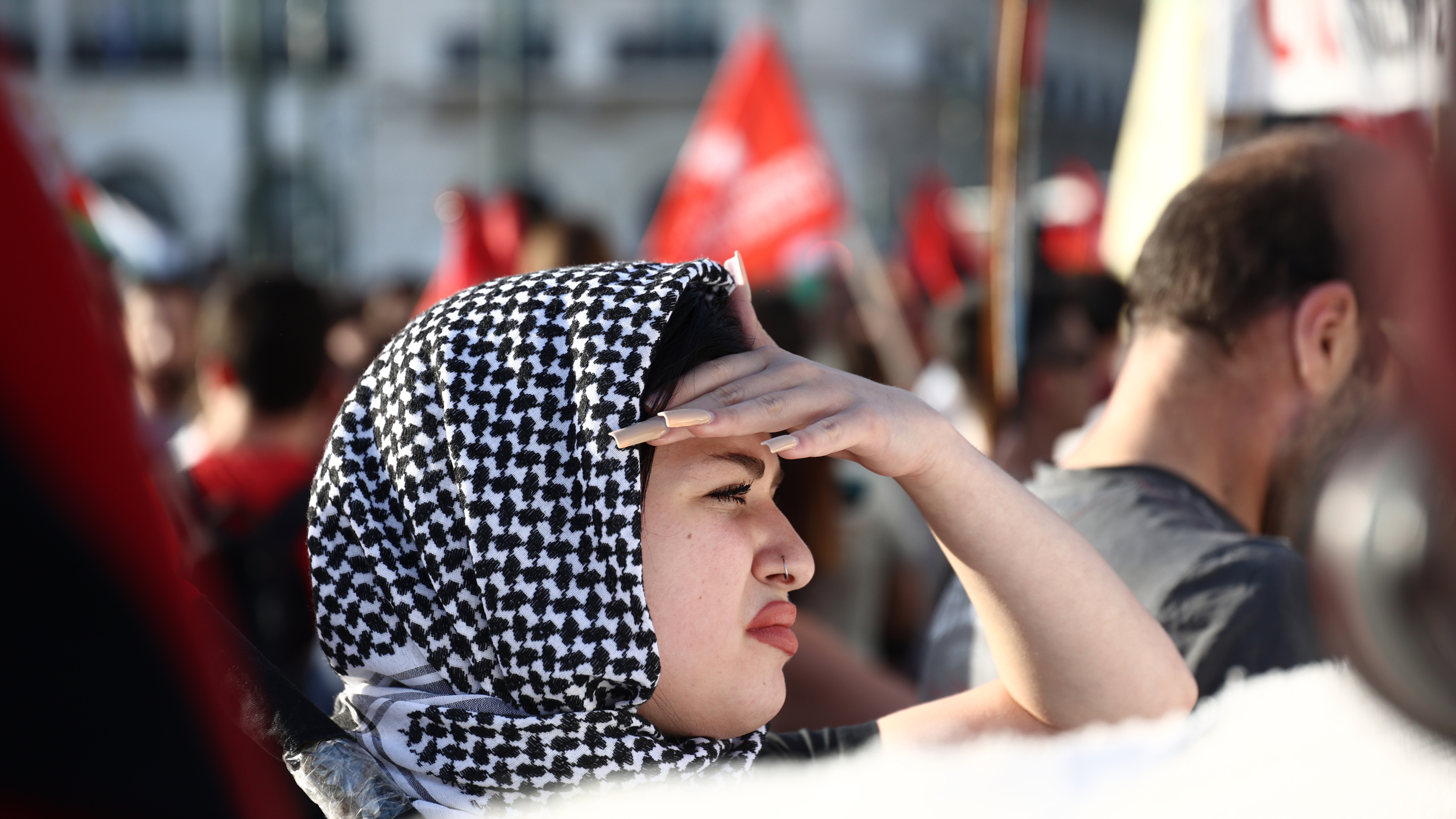 Συγκέντρωση στο Σύνταγμα για τη Γάζα-8