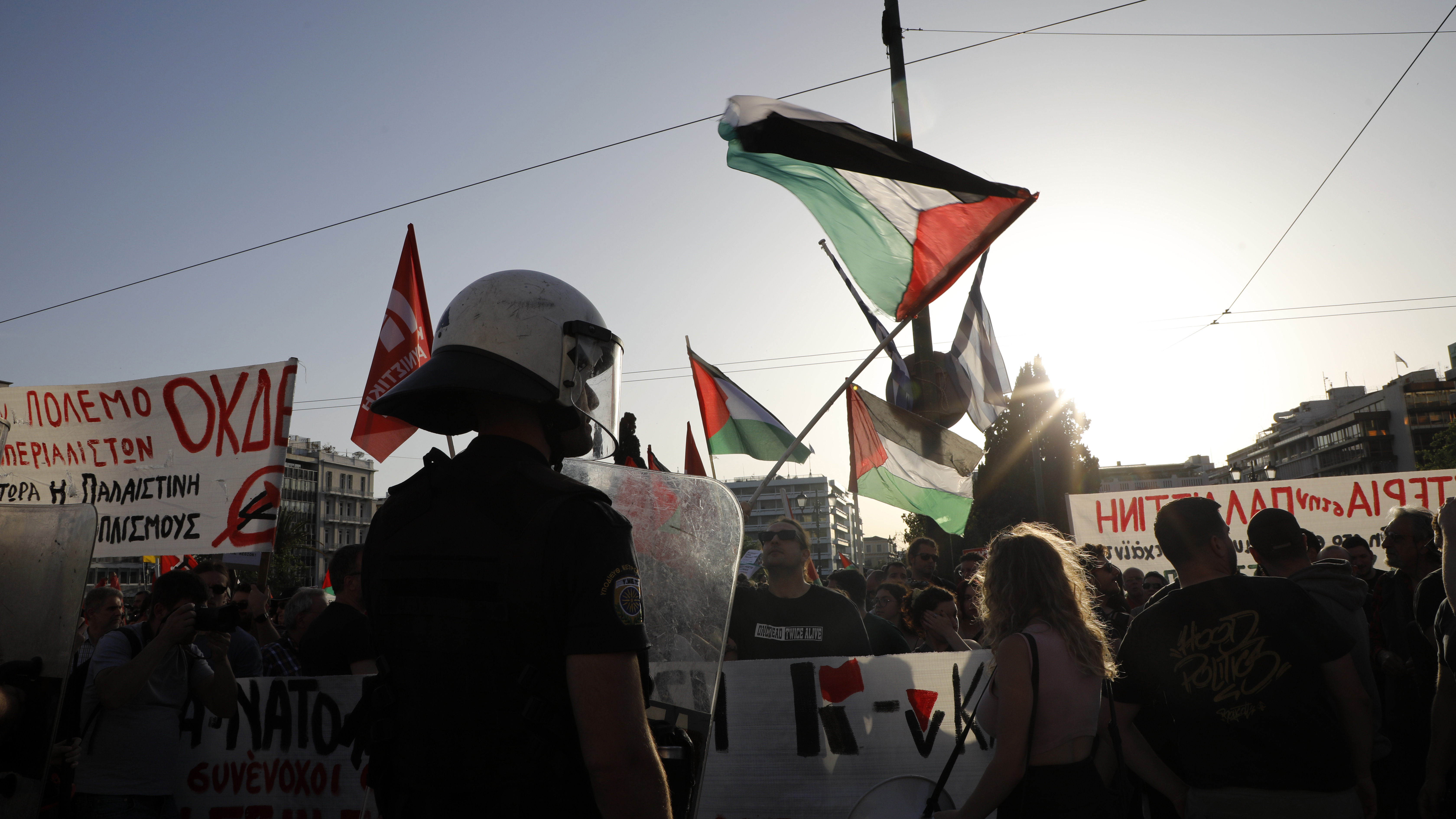 Συγκέντρωση στο Σύνταγμα για τη Γάζα-2