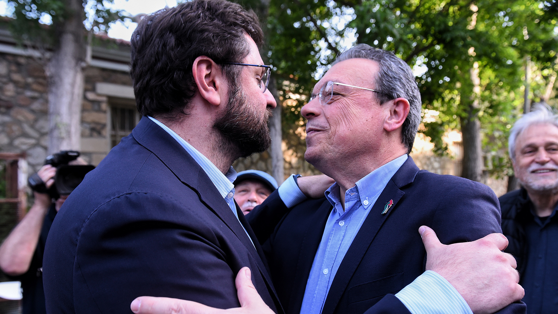 Κεντροαριστερά: Σε τι «συμφώνησαν» Φάμελλος και Δούκας έξω από τον ΣΦΕΑ-3