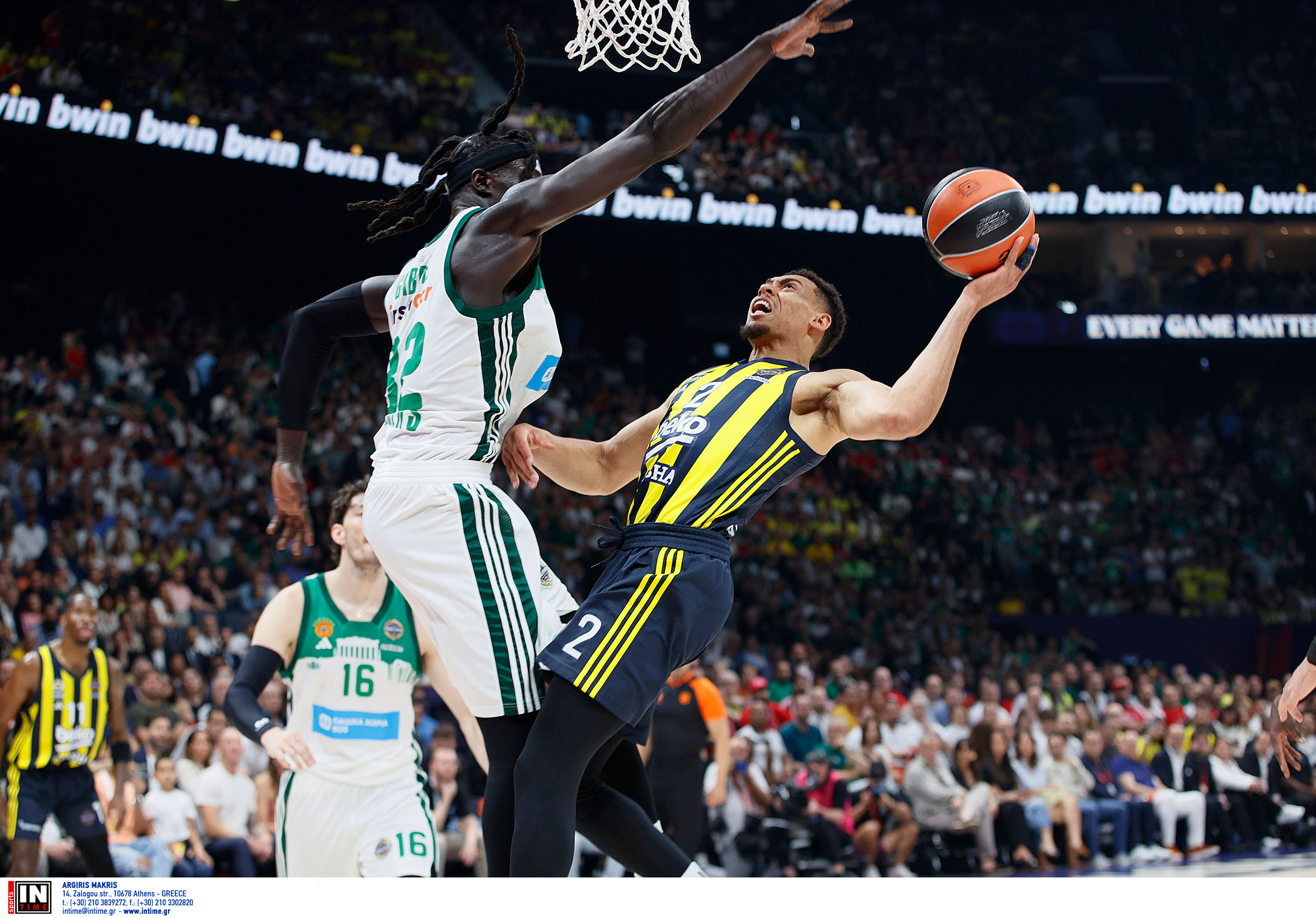 Final Four 2025, Φενέρμπαχτσε – Παναθηναϊκός (82-76): Πάλεψε μέχρι το τέλος αλλά δεν τα κατάφερε-5