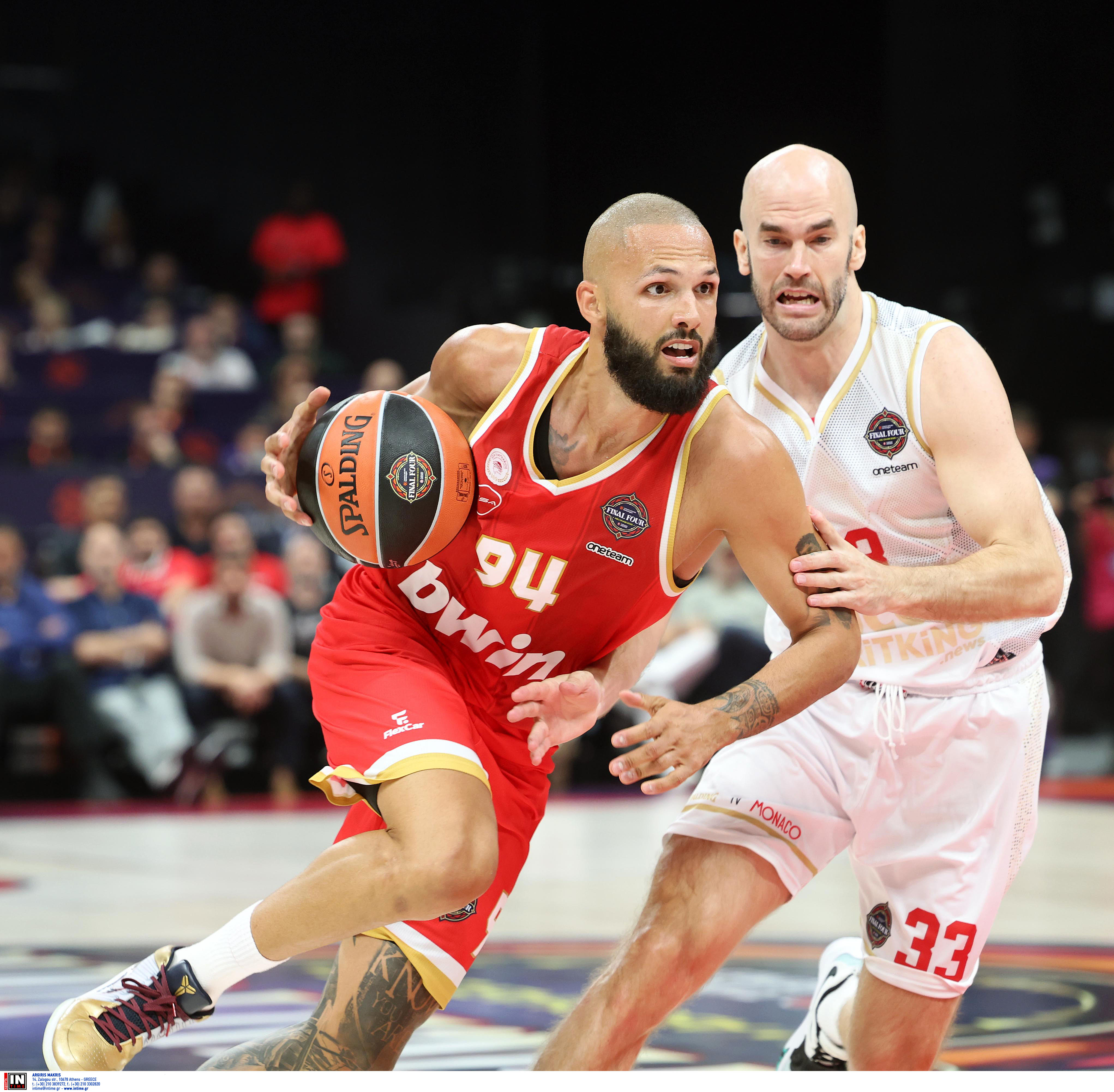 Ολυμπιακός – Μονακό 68 – 78 :  Οι Μονεγάσκοι «γκρέμισαν» το όνειρο των Πειραιώτων-6