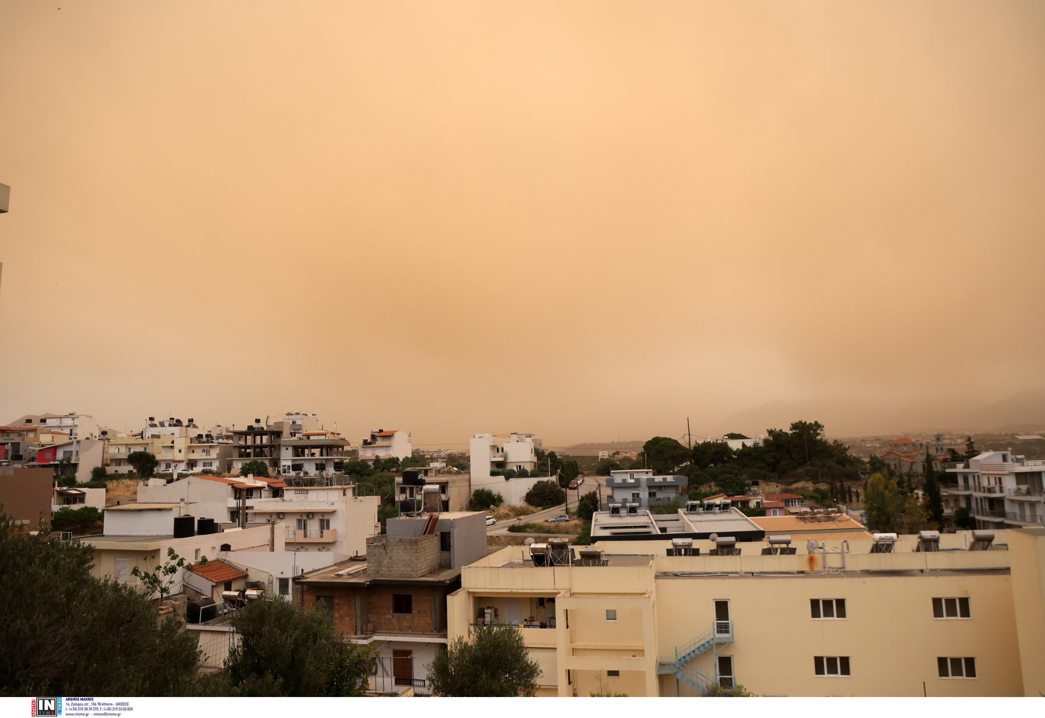 «Ασφυξία» στην Κρήτη από την αφρικανική σκόνη – Εικόνες-3
