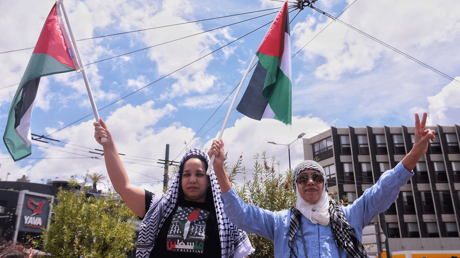 Αθήνα: Συγκέντρωση αλληλεγγύης για την Παλαιστίνη-4