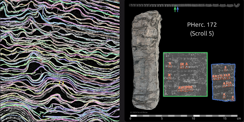Επαναστατική πρωτιά: Ψηφιακή σάρωση απανθρακωμένου παπύρου από τον Βεζούβιο – Ανήκε σε αρχαίο Ελληνα φιλόσοφο-1