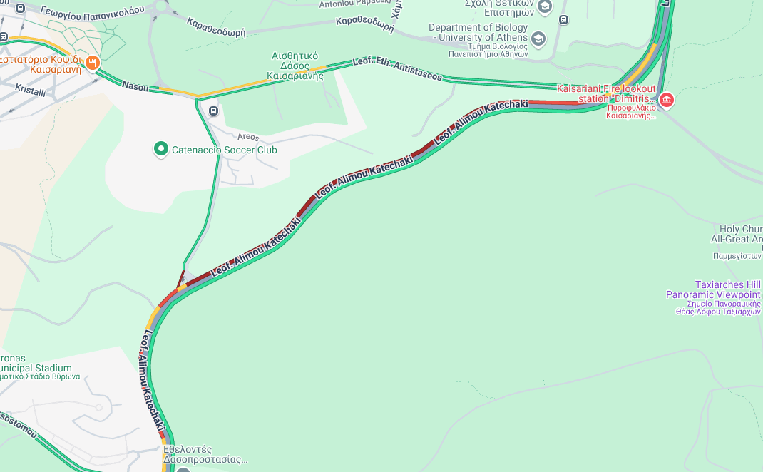 Αττική Οδός: Μεγάλες καθυστερήσεις λόγω τροχαίου – «Σημειωτόν» στην Περιφερειακή Υμηττού-1