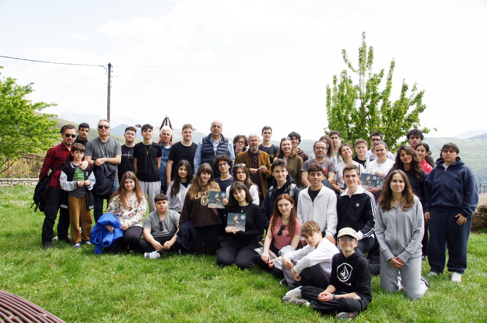 Ταξίδι στη γενέθλια γη του ιδρυτή του Ζωγραφείου έκαναν οι μαθητές του σχολείου-2